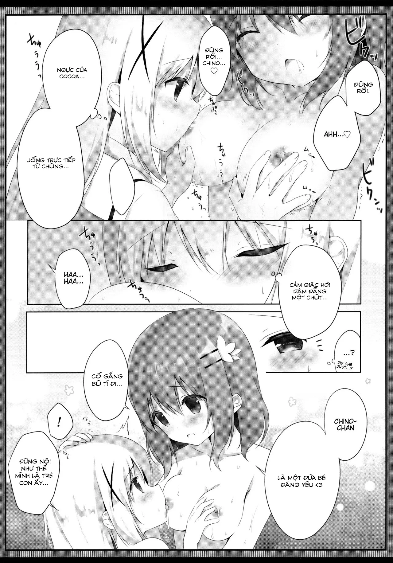 HentaiVN.net - Ảnh 11 - Amatoro Cocochino Milk (Gochuumon wa Usagi desu ka?) - Chap 1