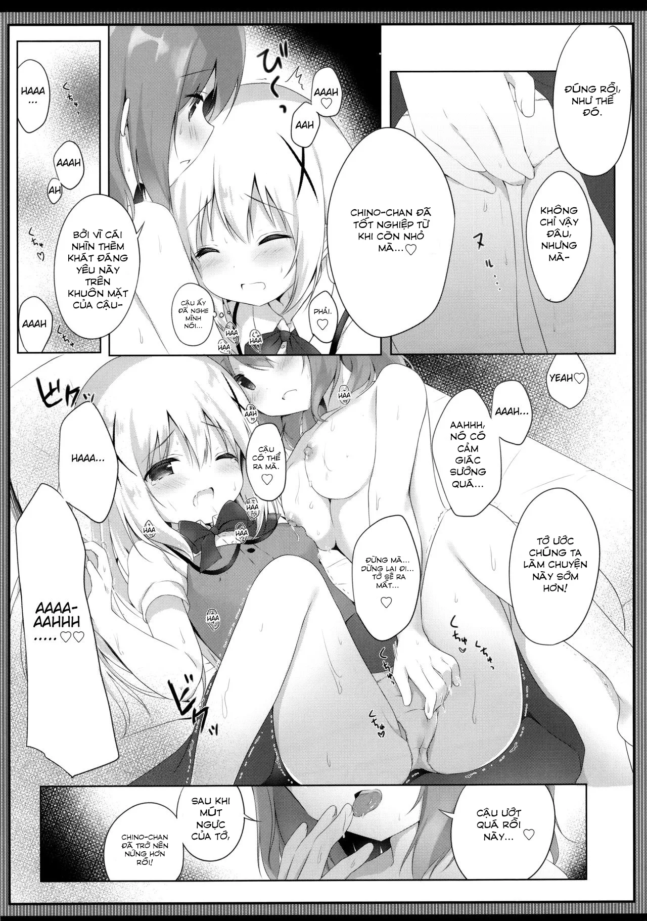 HentaiVN.net - Ảnh 12 - Amatoro Cocochino Milk (Gochuumon wa Usagi desu ka?) - Chap 1