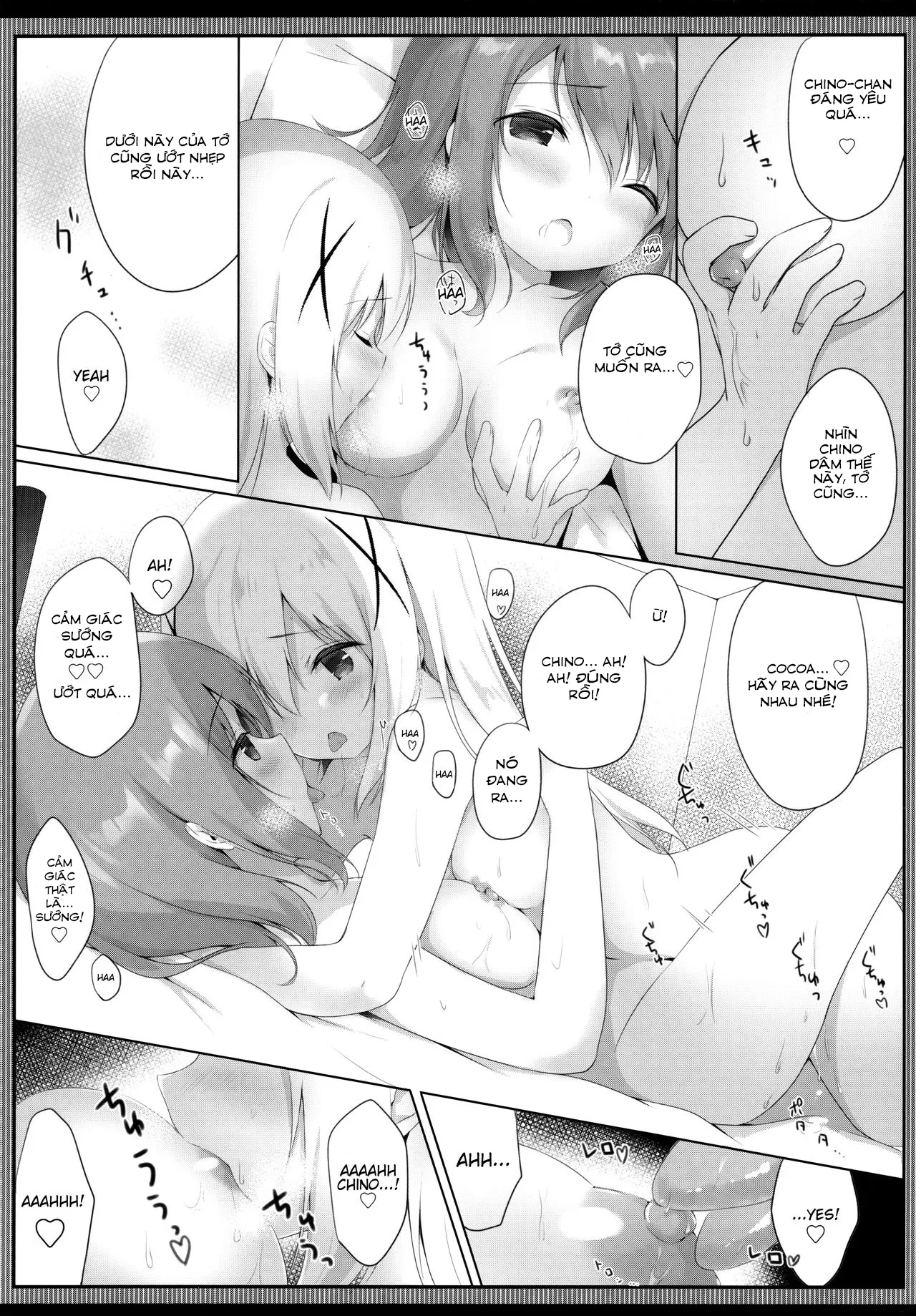 HentaiVN.net - Ảnh 13 - Amatoro Cocochino Milk (Gochuumon wa Usagi desu ka?) - Chap 1