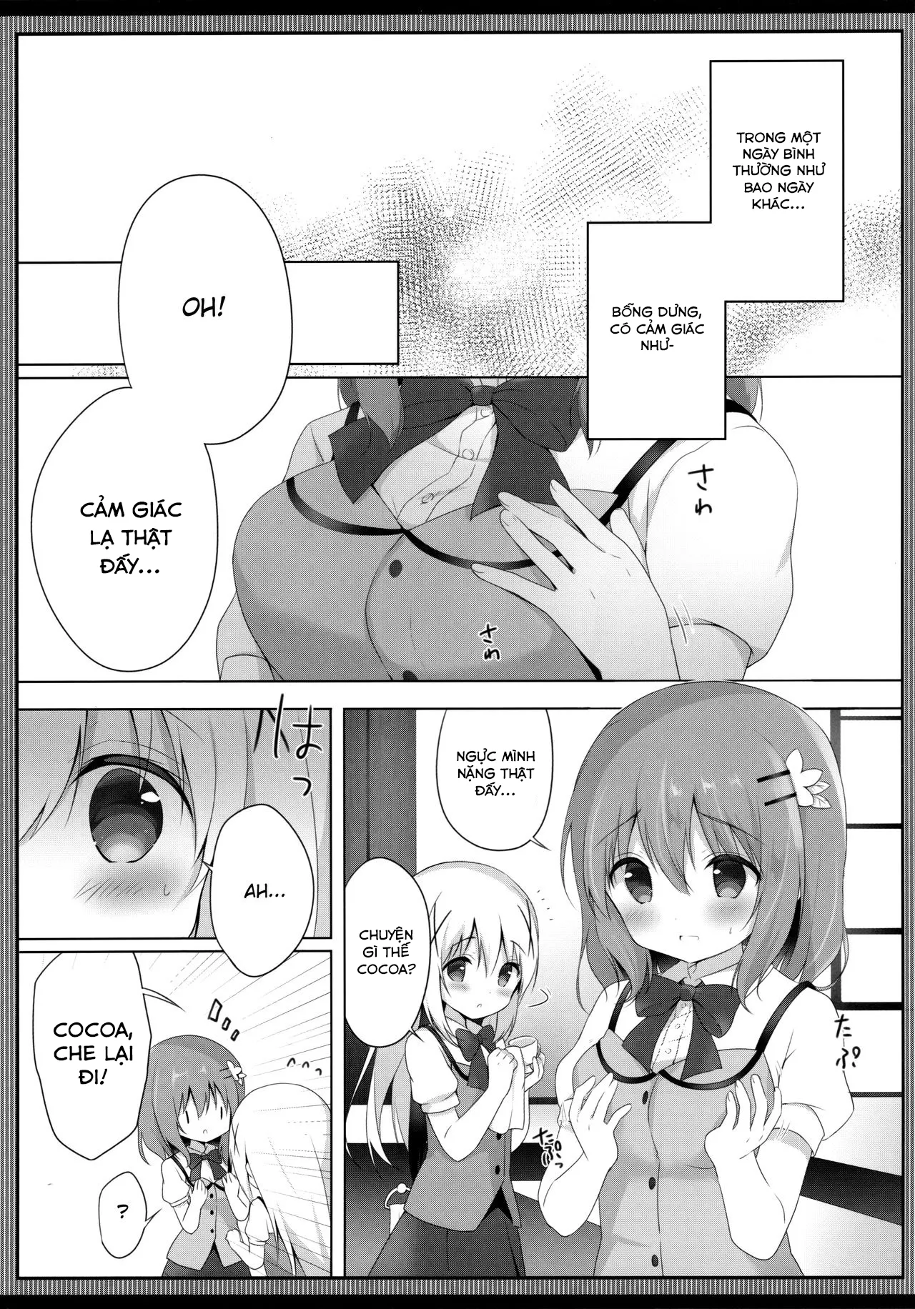 HentaiVN.net - Ảnh 5 - Amatoro Cocochino Milk (Gochuumon wa Usagi desu ka?) - Chap 1