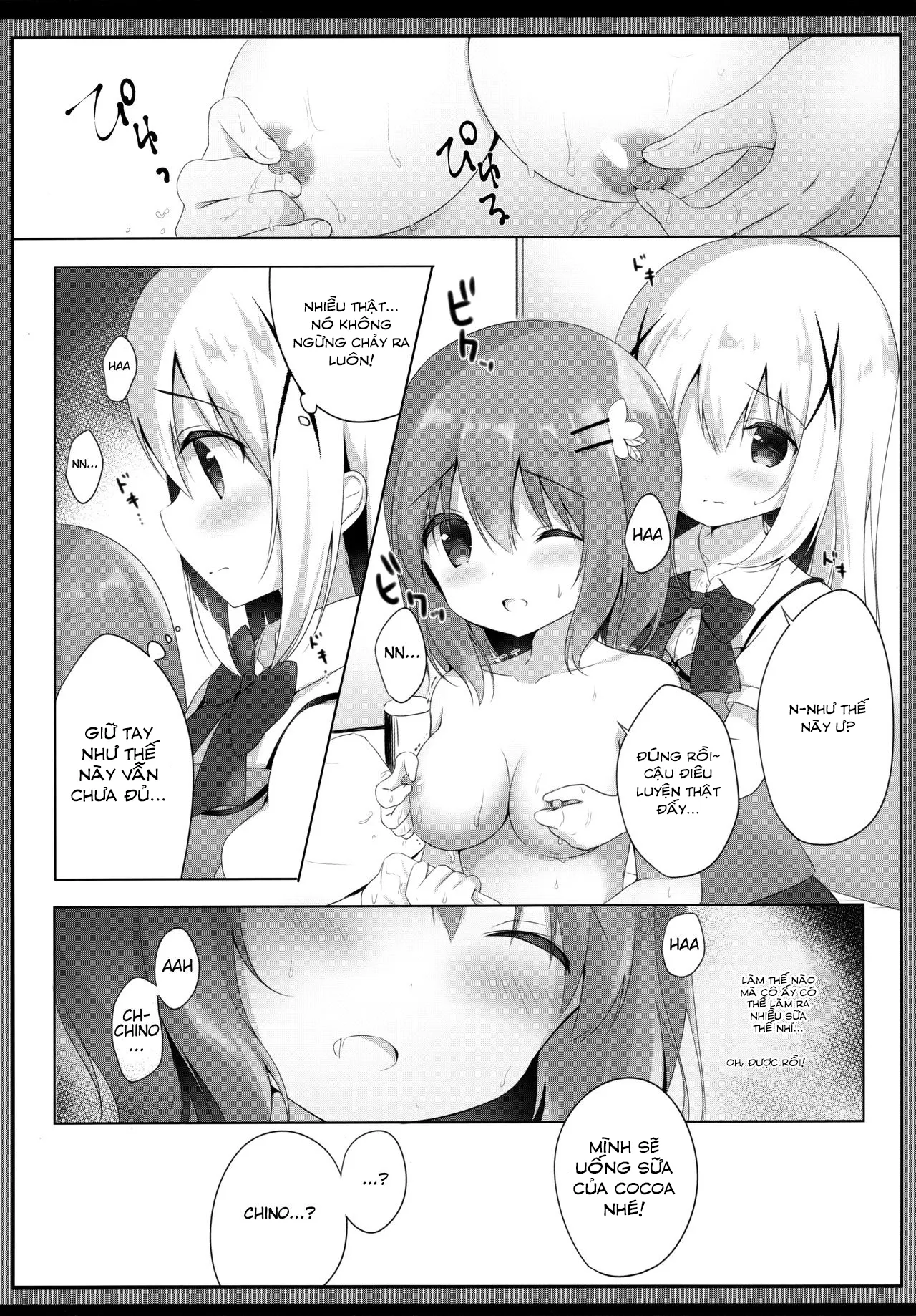 HentaiVN.net - Ảnh 9 - Amatoro Cocochino Milk (Gochuumon wa Usagi desu ka?) - Chap 1