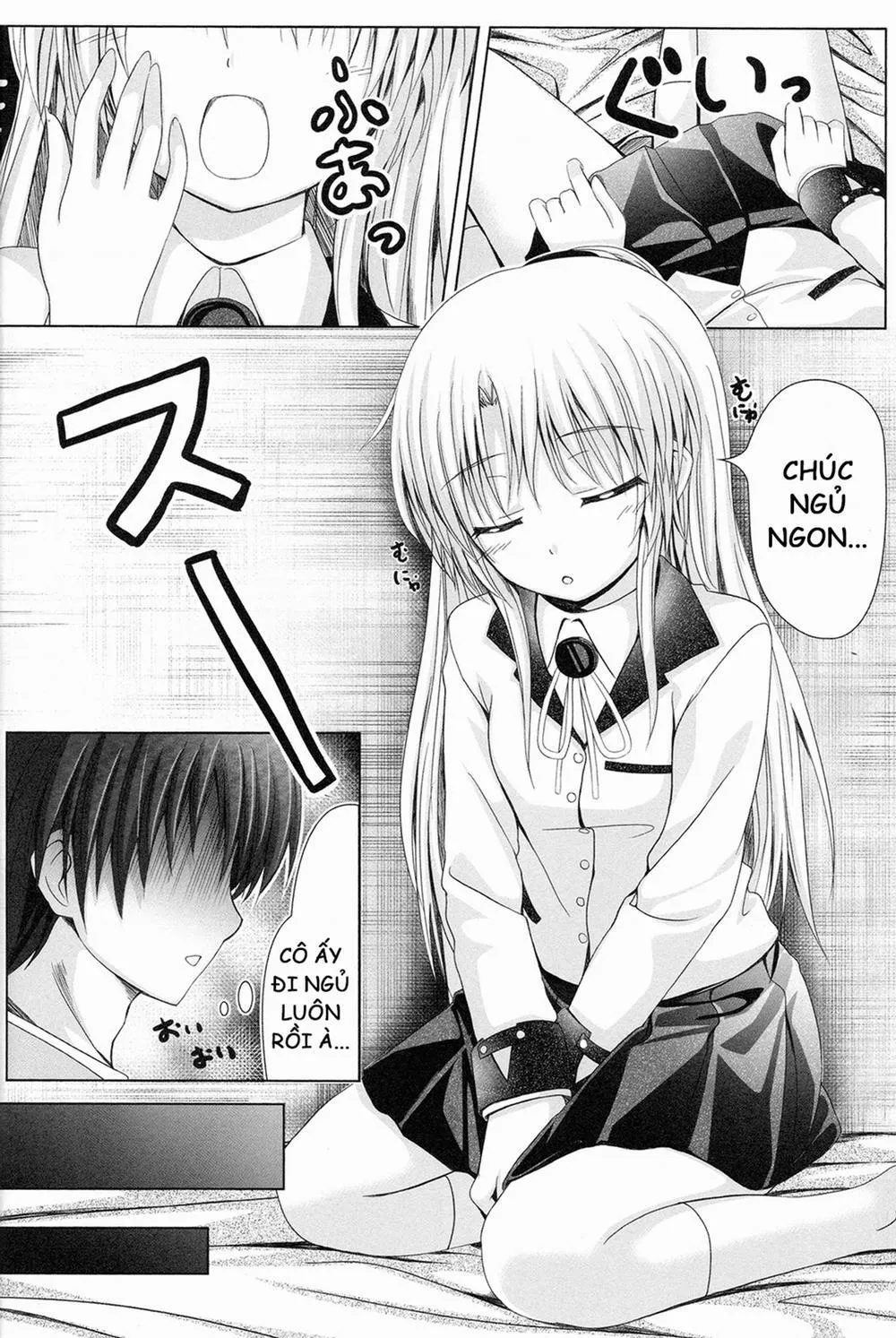 HentaiVN.net - Ảnh 5 - Tenshi no Oto! (Angel Beats) - Chap 1