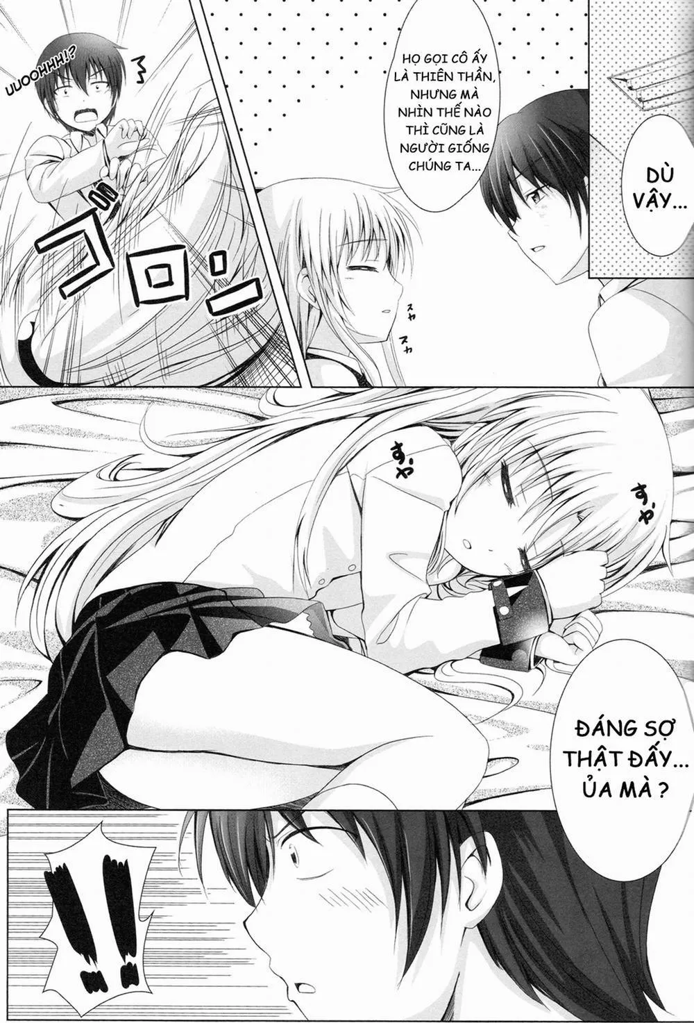 HentaiVN.net - Ảnh 6 - Tenshi no Oto! (Angel Beats) - Chap 1