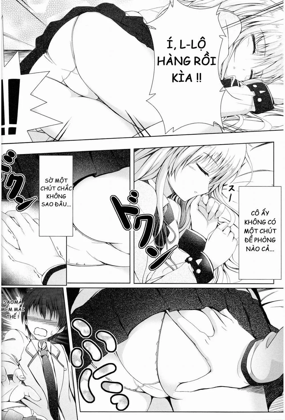 HentaiVN.net - Ảnh 7 - Tenshi no Oto! (Angel Beats) - Chap 1