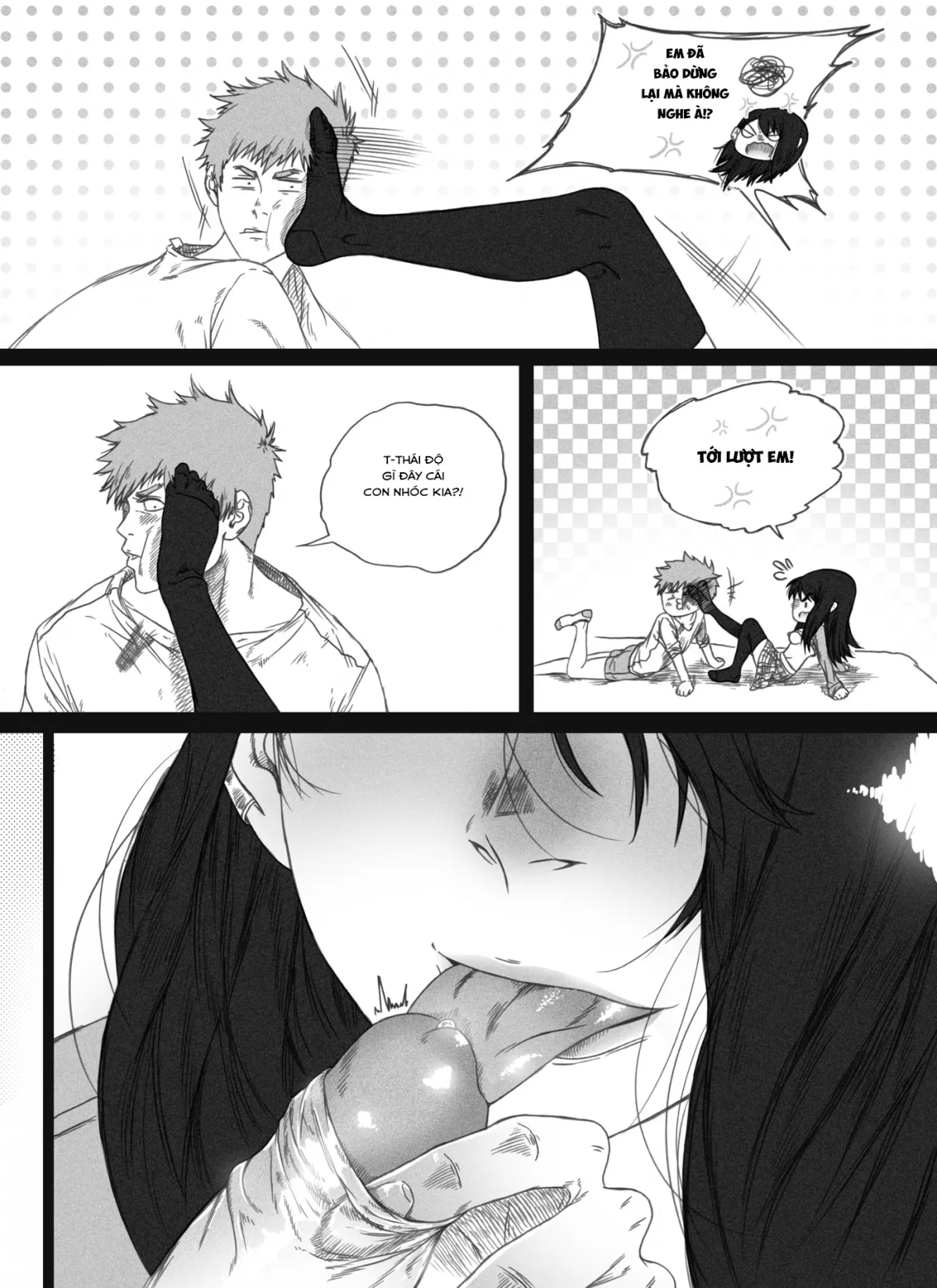 HentaiVN.net - Ảnh 11 - The Happiness Thread [Sợi Duyên Hạnh Phúc] - Chap 1