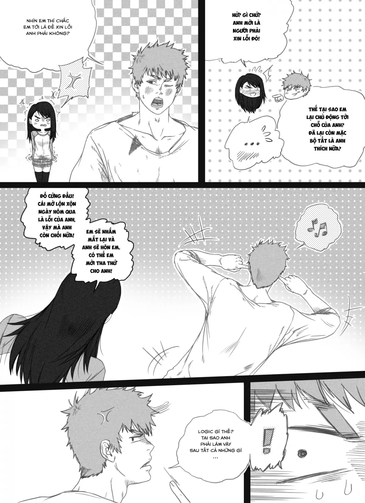 HentaiVN.net - Ảnh 5 - The Happiness Thread [Sợi Duyên Hạnh Phúc] - Chap 1