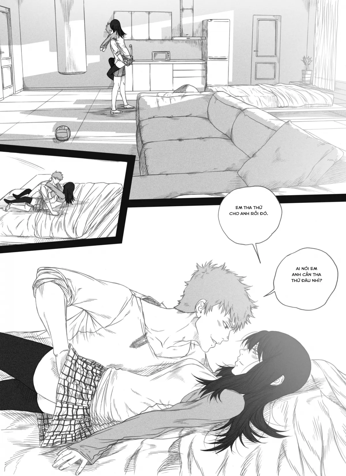 HentaiVN.net - Ảnh 8 - The Happiness Thread [Sợi Duyên Hạnh Phúc] - Chap 1