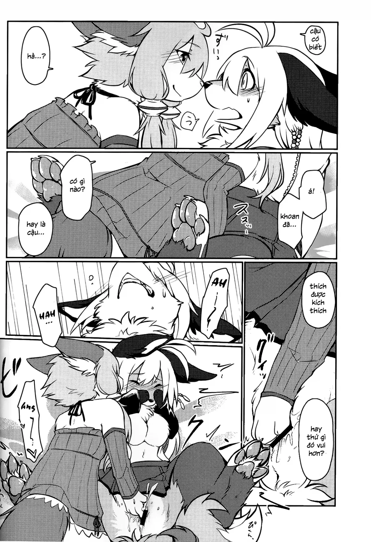 HentaiVN.net - Ảnh 12 - KEMONO VIRUS - Chap 1