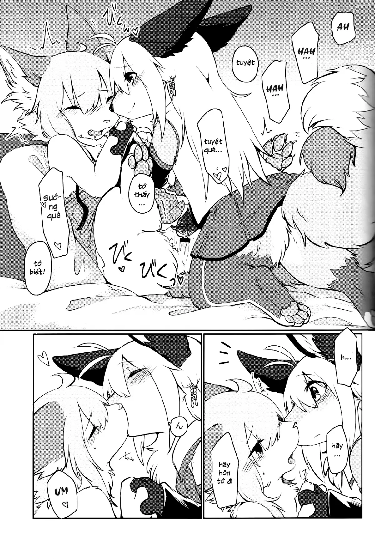HentaiVN.net - Ảnh 15 - KEMONO VIRUS - Chap 1