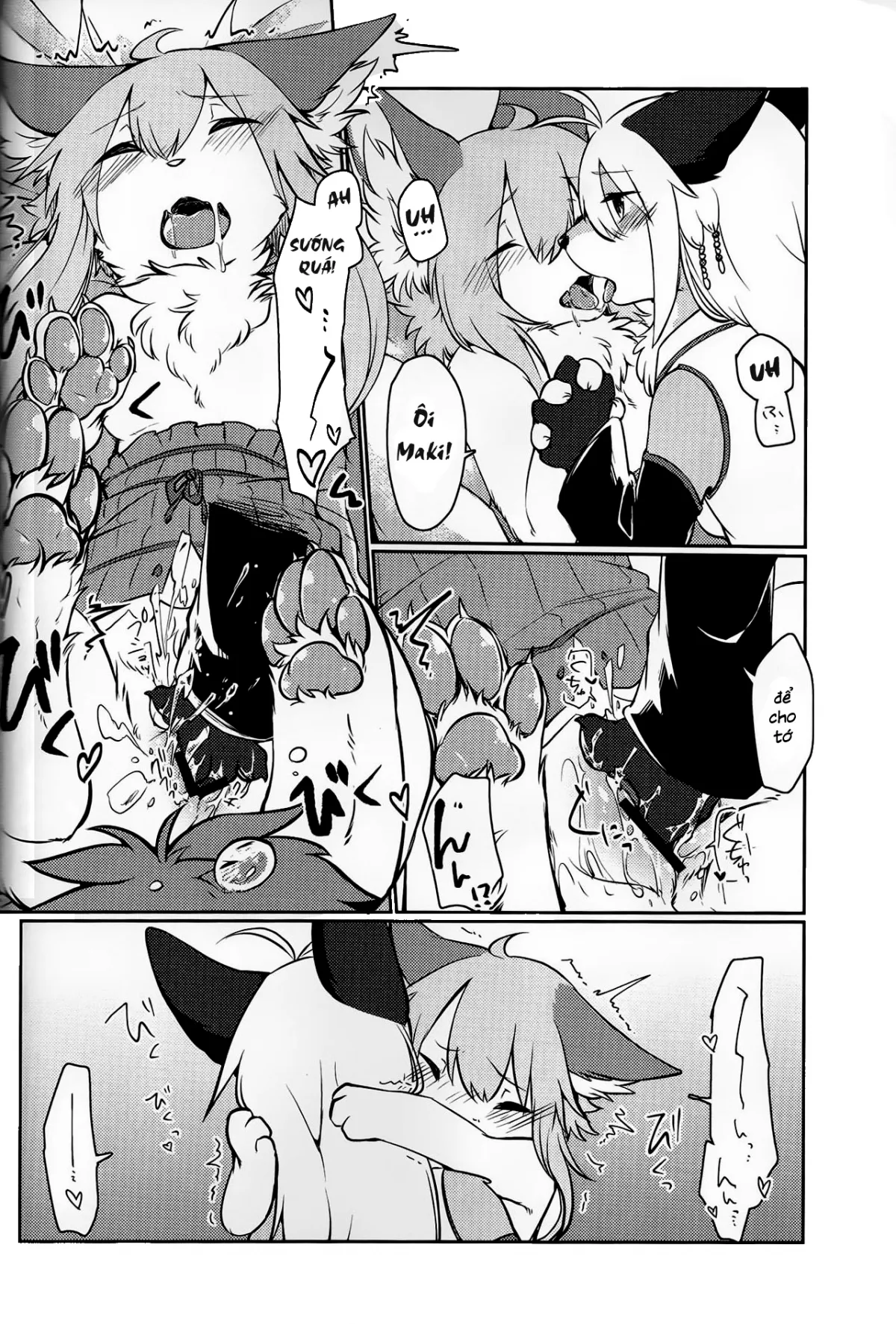 HentaiVN.net - Ảnh 16 - KEMONO VIRUS - Chap 1