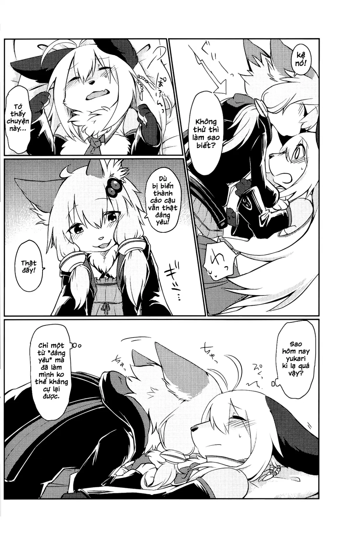 HentaiVN.net - Ảnh 6 - KEMONO VIRUS - Chap 1