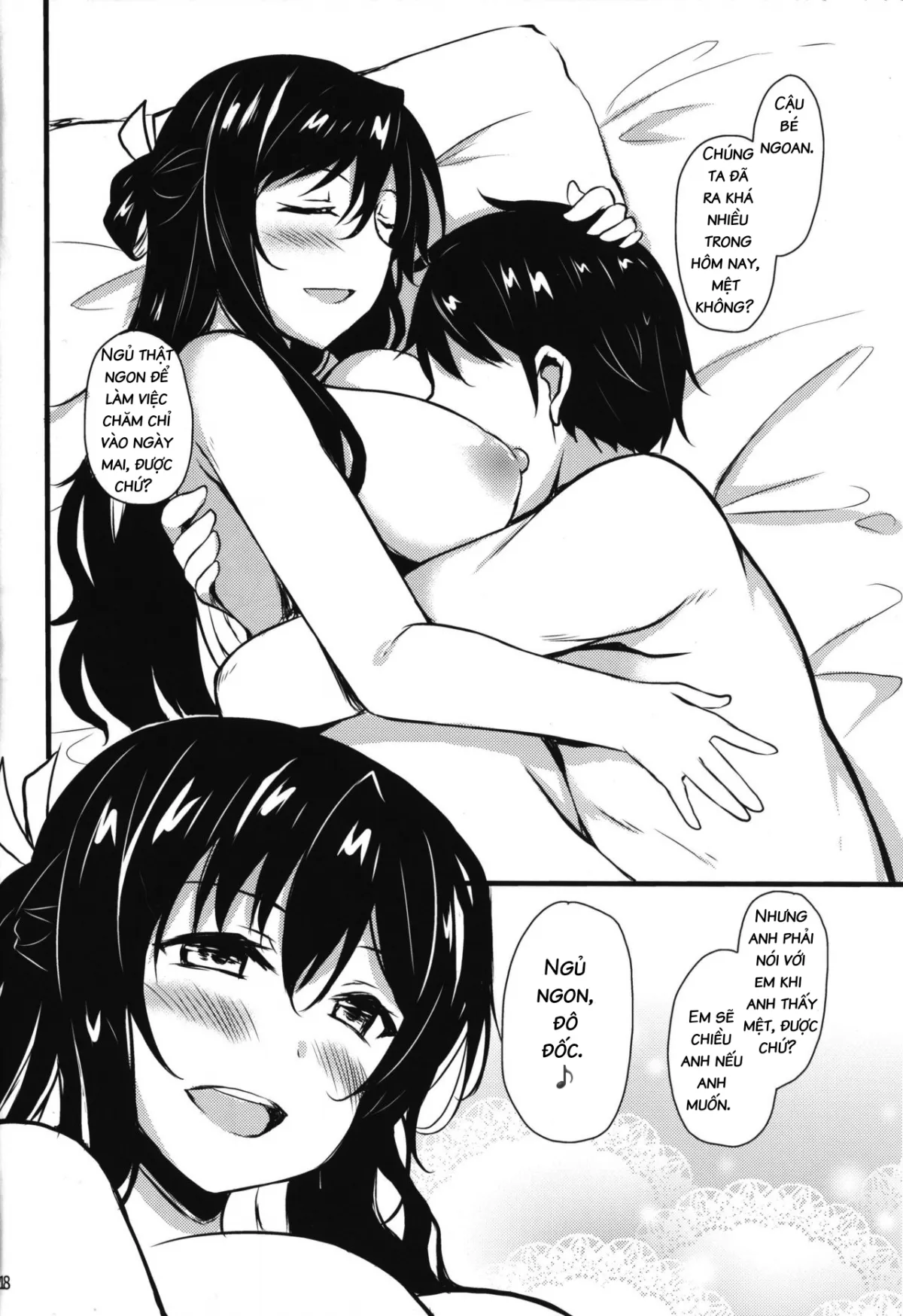 HentaiVN.net - Ảnh 18 - Hishokan no Naganami-sama (Kantai Collection) - Chap 1