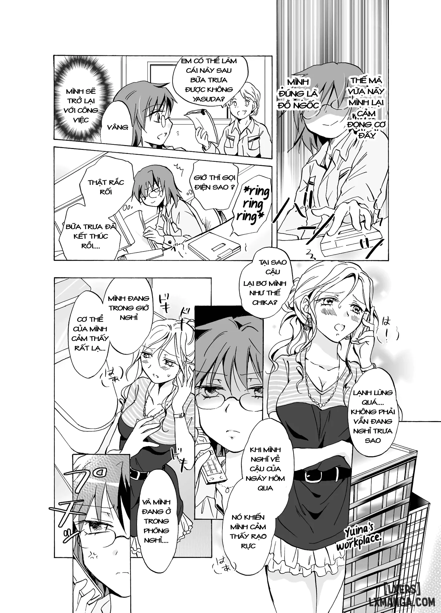 HentaiVN.net - Ảnh 18 - She Loves Me So Much It Bother Me - Chap 1