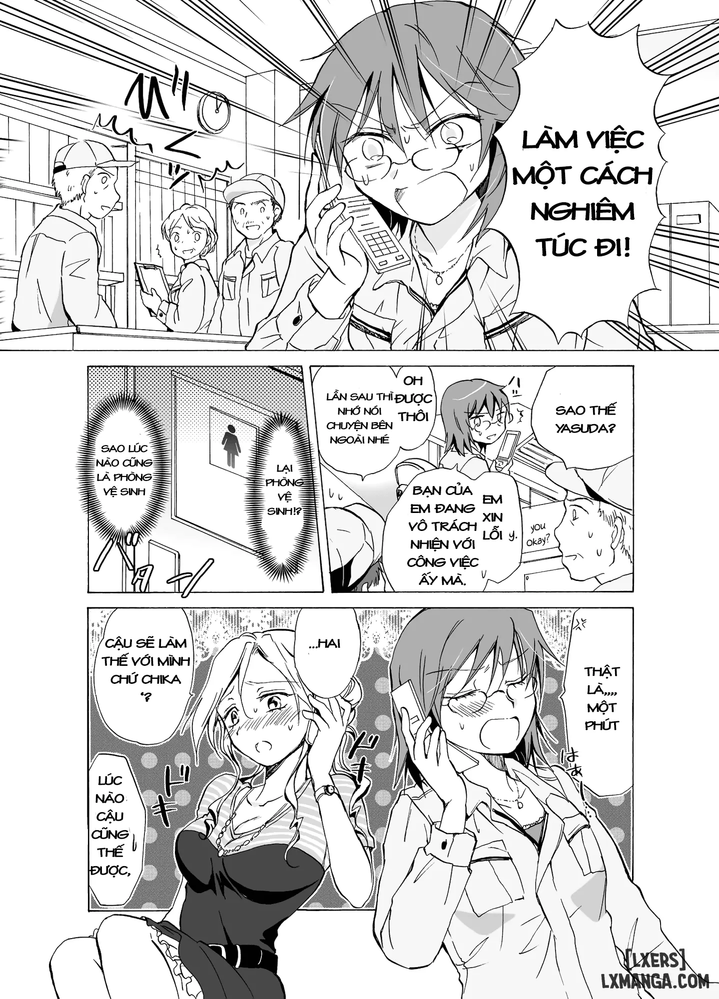 HentaiVN.net - Ảnh 19 - She Loves Me So Much It Bother Me - Chap 1