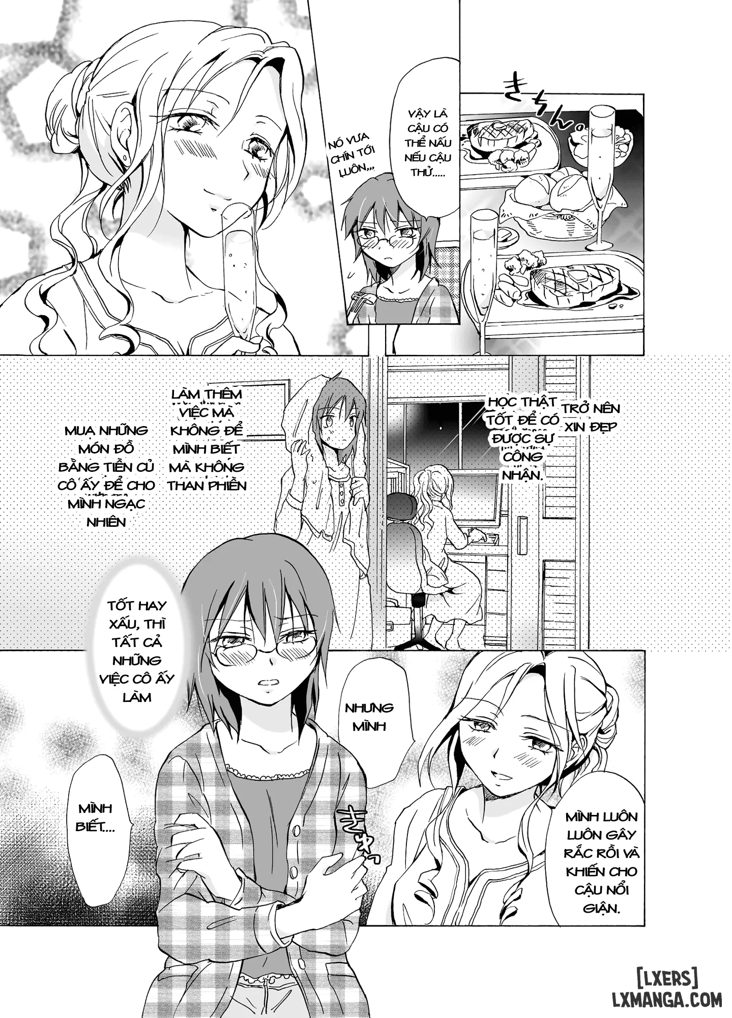HentaiVN.net - Ảnh 25 - She Loves Me So Much It Bother Me - Chap 1