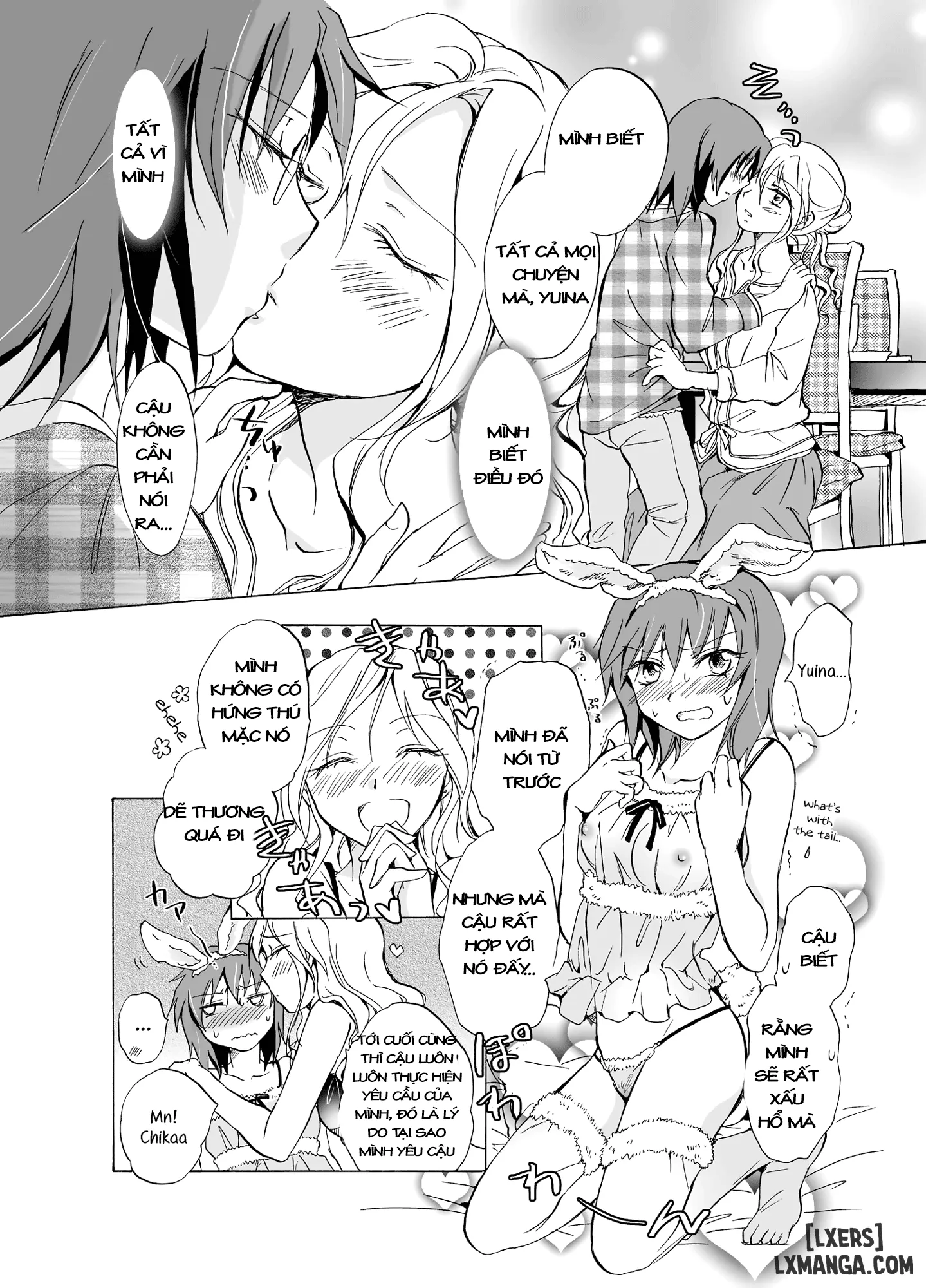 HentaiVN.net - Ảnh 26 - She Loves Me So Much It Bother Me - Chap 1