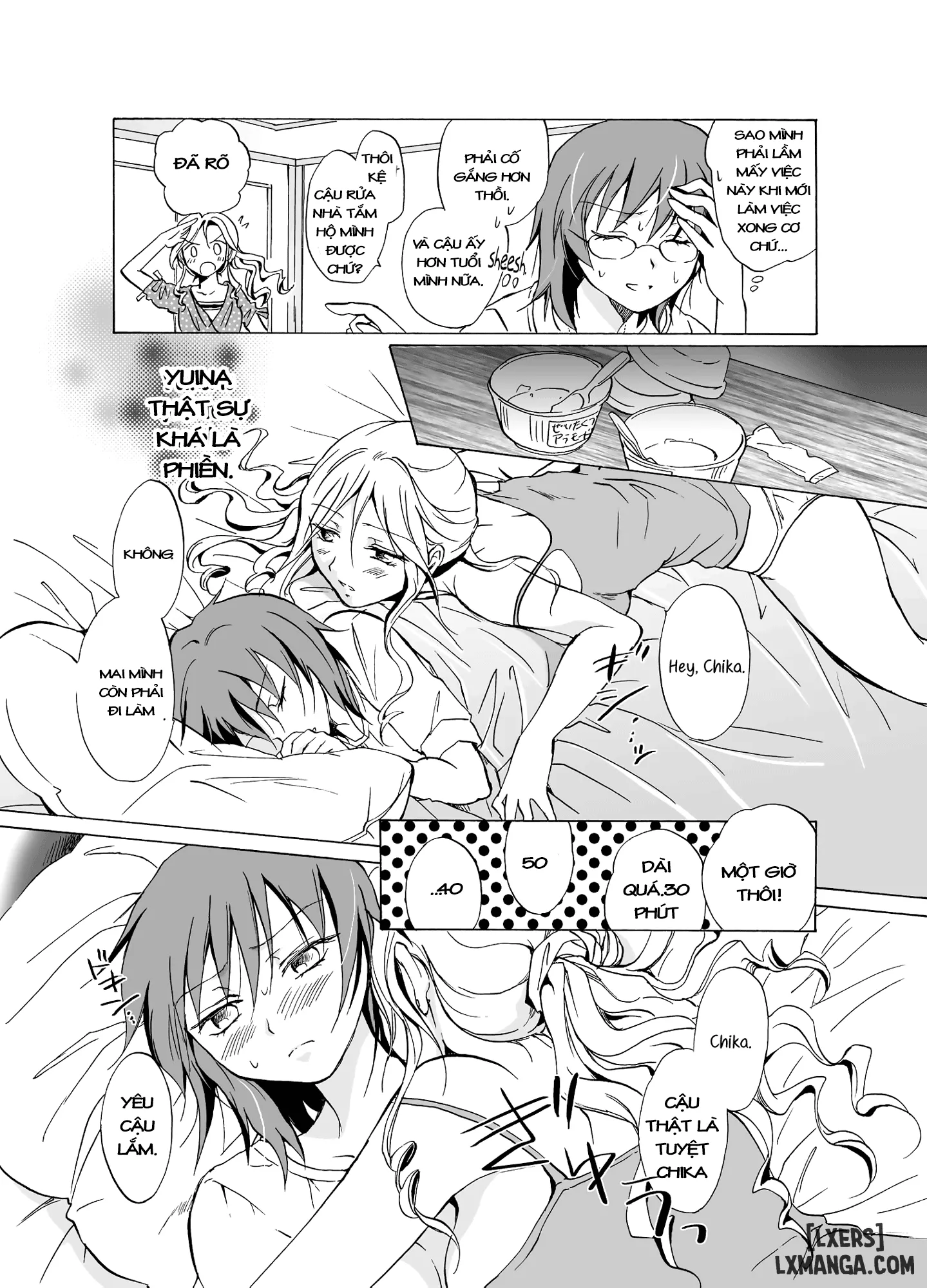 HentaiVN.net - Ảnh 7 - She Loves Me So Much It Bother Me - Chap 1