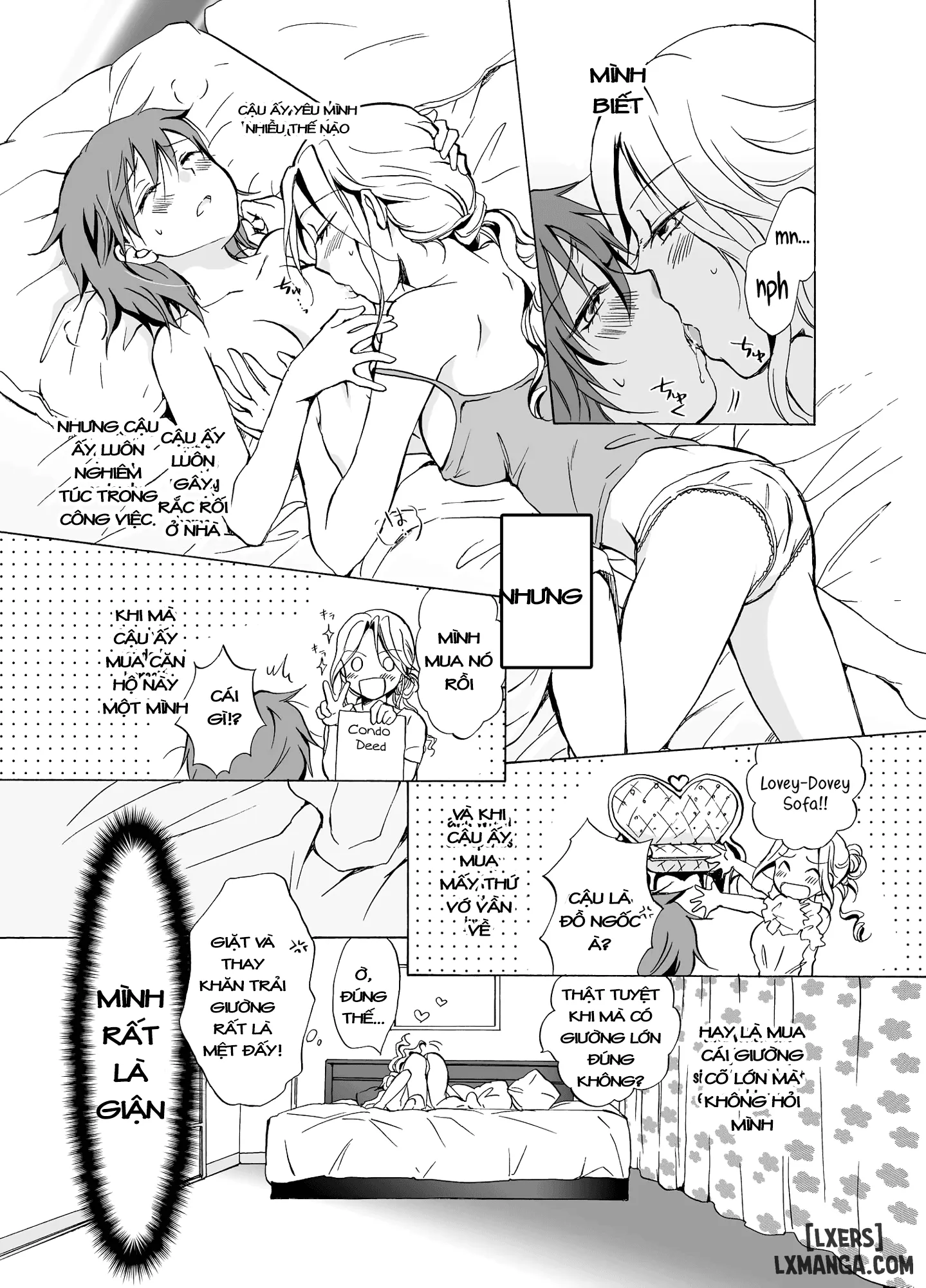 HentaiVN.net - Ảnh 8 - She Loves Me So Much It Bother Me - Chap 1