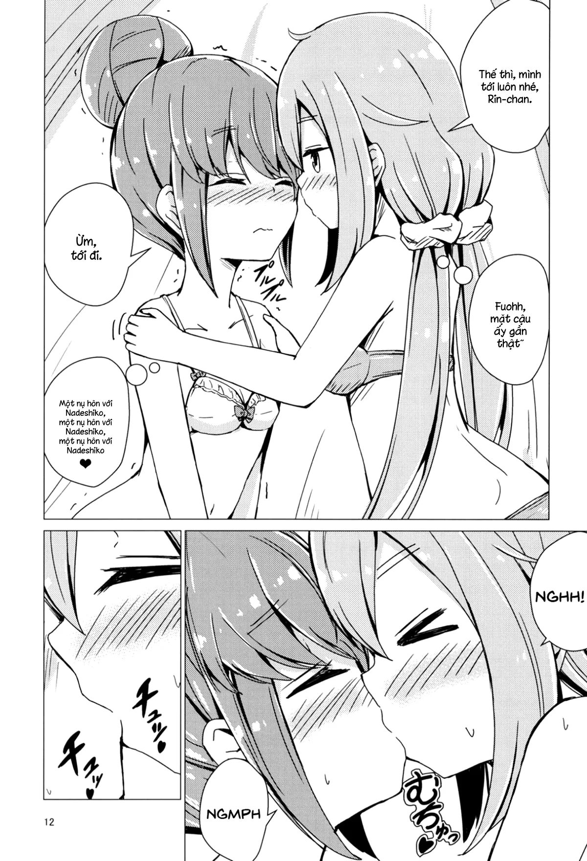 HentaiVN.net - Ảnh 11 - Sex Shinai to Derenai Tent ni Tojikomerareta NadeRin (Yuru Camp) [Nade And Rin Were Trapped Inside Their Tent Unless They Had Sex; せっ〇すしないと出れないテントに閉じ込められたなでリン] - Chap 1