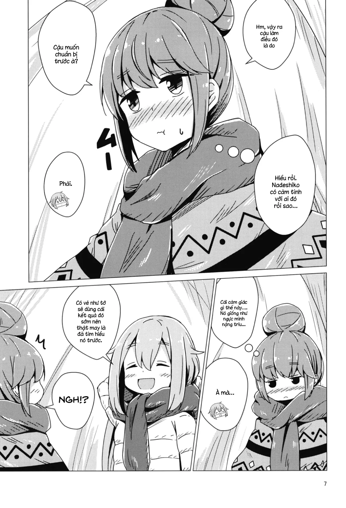 HentaiVN.net - Ảnh 6 - Sex Shinai to Derenai Tent ni Tojikomerareta NadeRin (Yuru Camp) [Nade And Rin Were Trapped Inside Their Tent Unless They Had Sex; せっ〇すしないと出れないテントに閉じ込められたなでリン] - Chap 1