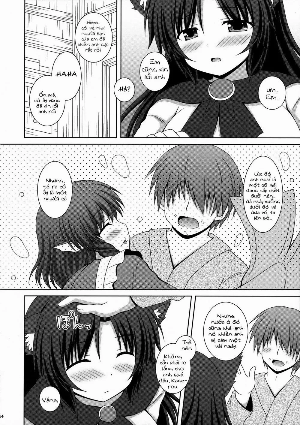 HentaiVN.net - Ảnh 16 - Full Moon Of Love (Touhou Project) - Chap 1
