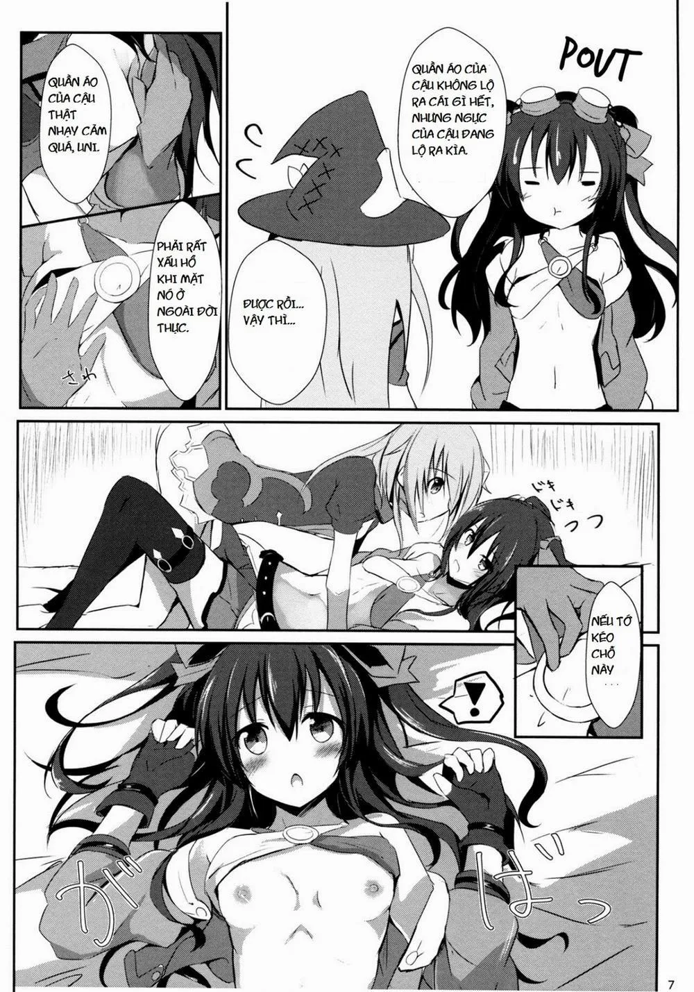 HentaiVN.net - Ảnh 7 - Gear Uni Offline (Hyperdimension Neptunia) - Chap 1