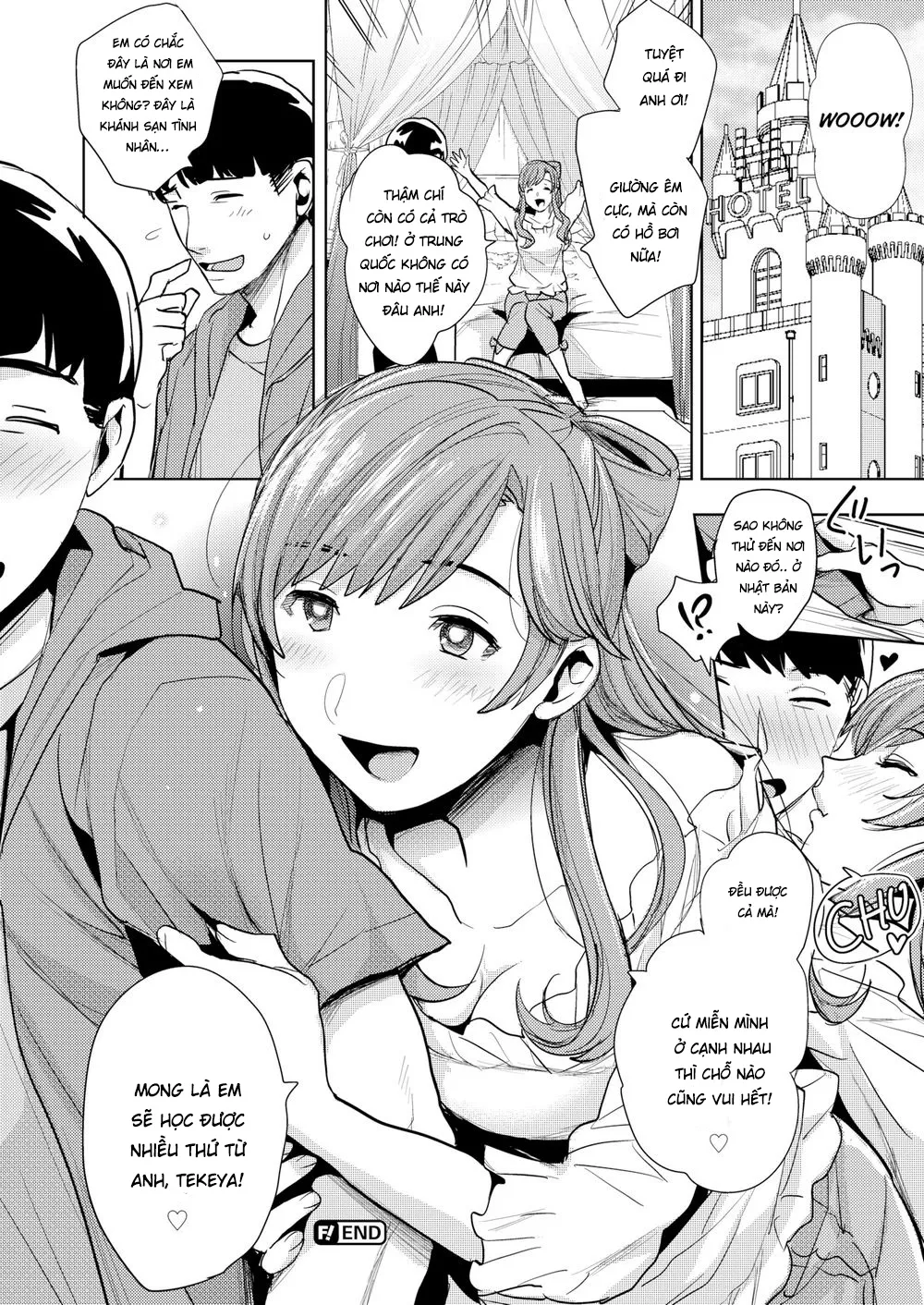 HentaiVN.net - Ảnh 23 - Dựa vào anh và nói, Wo ai ni ❤ [Clingy ❤ Wo Ai Ni] - Chap 1