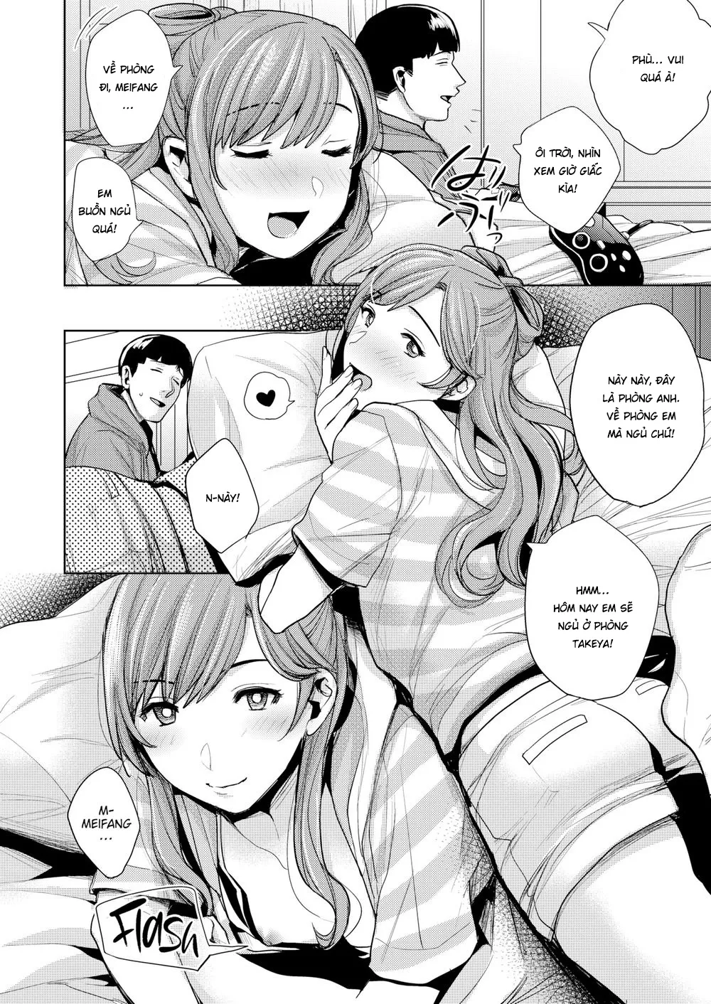 HentaiVN.net - Ảnh 7 - Dựa vào anh và nói, Wo ai ni ❤ [Clingy ❤ Wo Ai Ni] - Chap 1