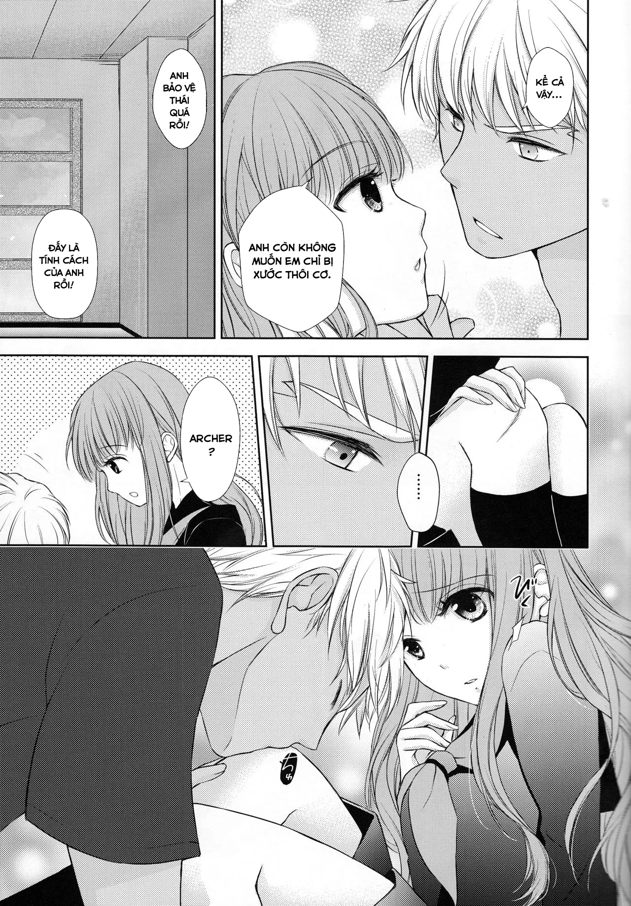 HentaiVN.net - Ảnh 5 - Nếu đã yêu thì thế nào cũng được! [(C88) [(Arisato Natsuki)] Suki nara Zenbu ii janai! (Fate EXTRA)] - Chap 1