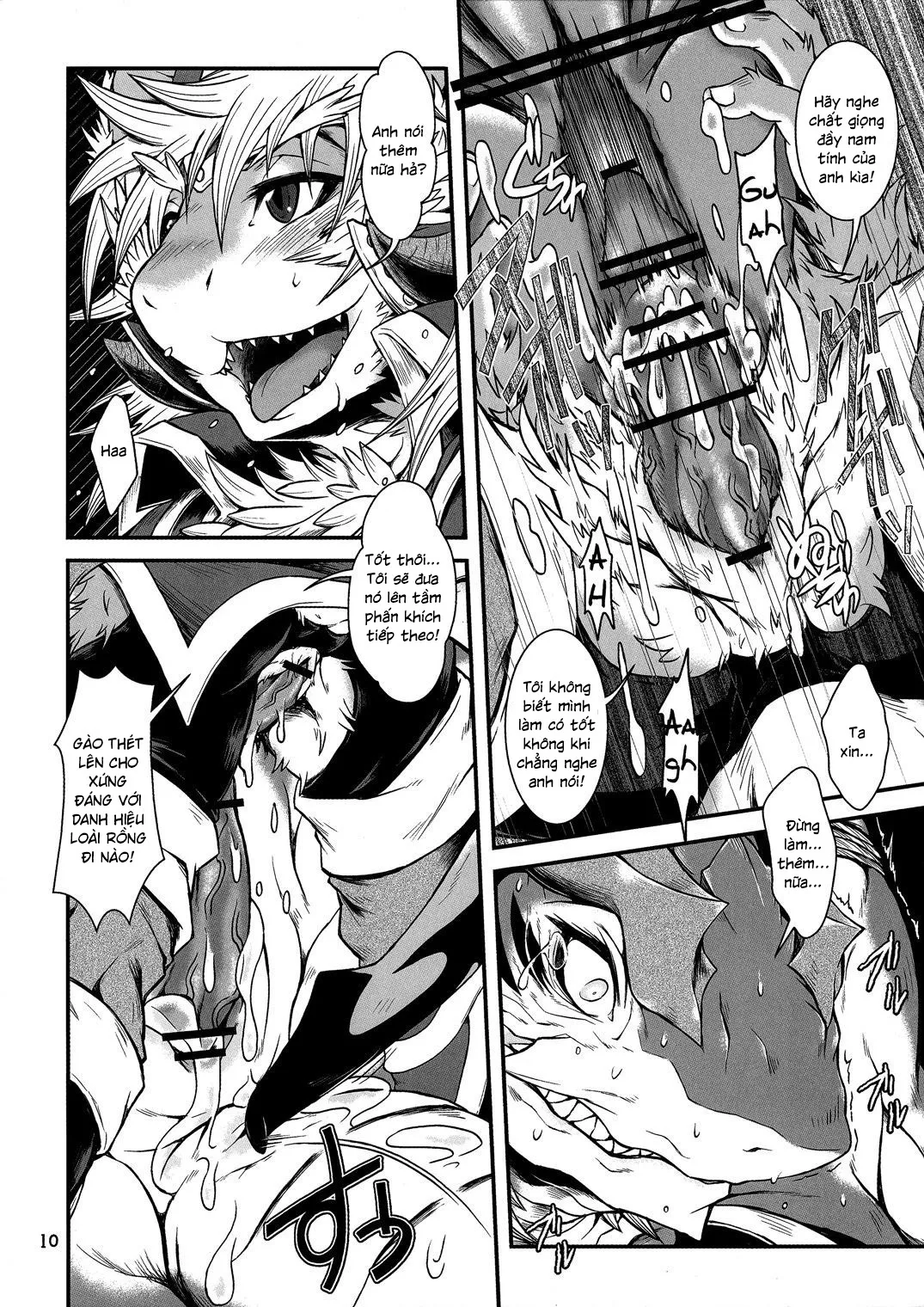 HentaiVN.net - Ảnh 11 - DRACO⇔DIACO (Beast Tracks 06) - Chap 1