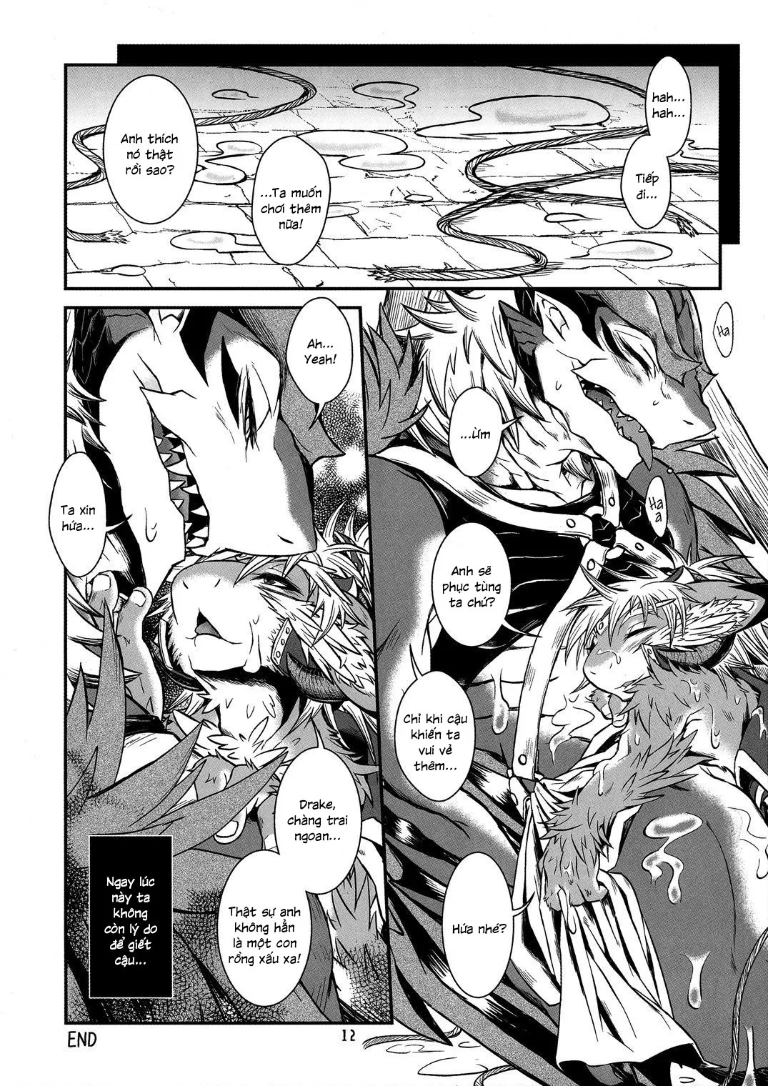 HentaiVN.net - Ảnh 13 - DRACO⇔DIACO (Beast Tracks 06) - Chap 1
