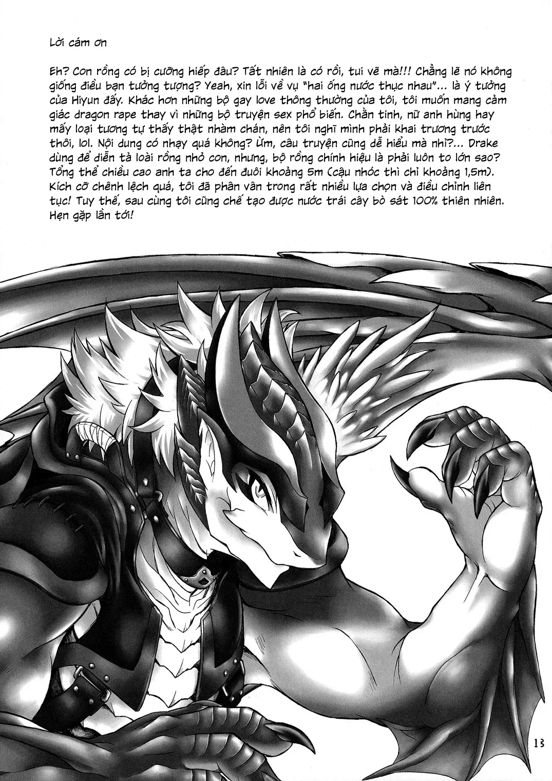 HentaiVN.net - Ảnh 14 - DRACO⇔DIACO (Beast Tracks 06) - Chap 1