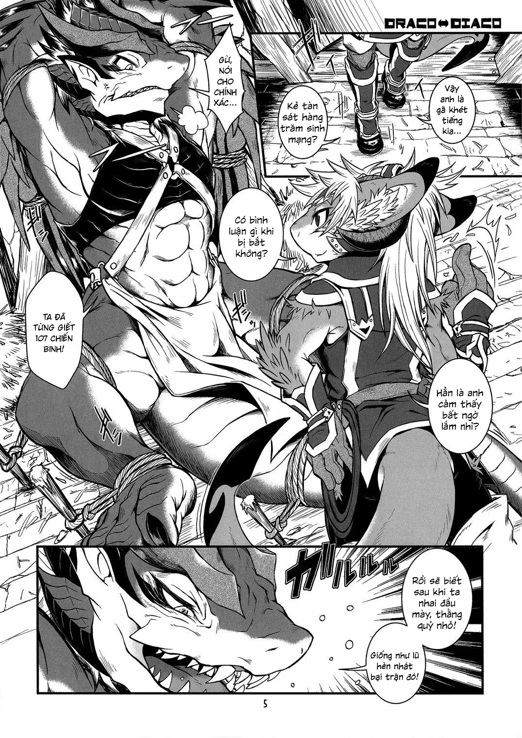 HentaiVN.net - Ảnh 6 - DRACO⇔DIACO (Beast Tracks 06) - Chap 1