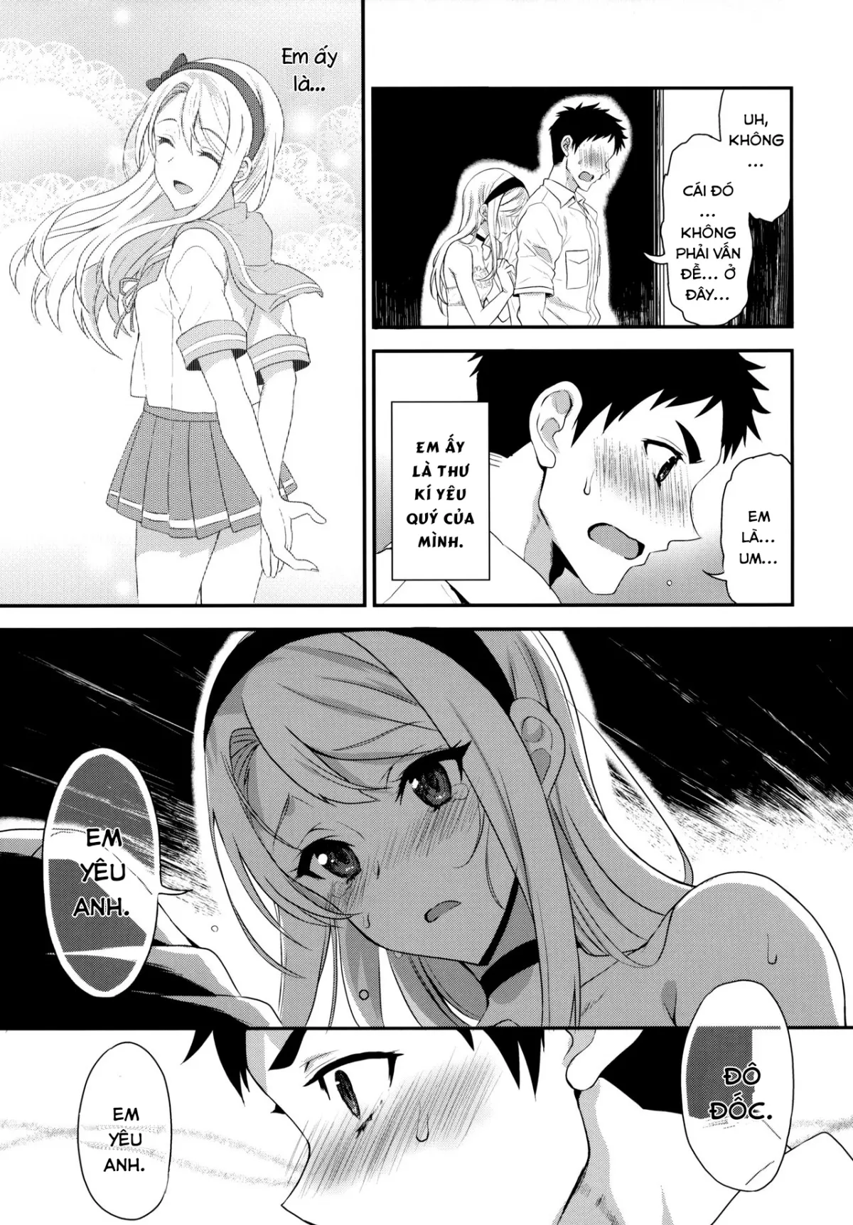 HentaiVN.net - Ảnh 13 - Sagiri với cơn mưa ngọt ngào. [Sagiri Rainy Sweet; 狭霧レイニースウィート] - Chap 1