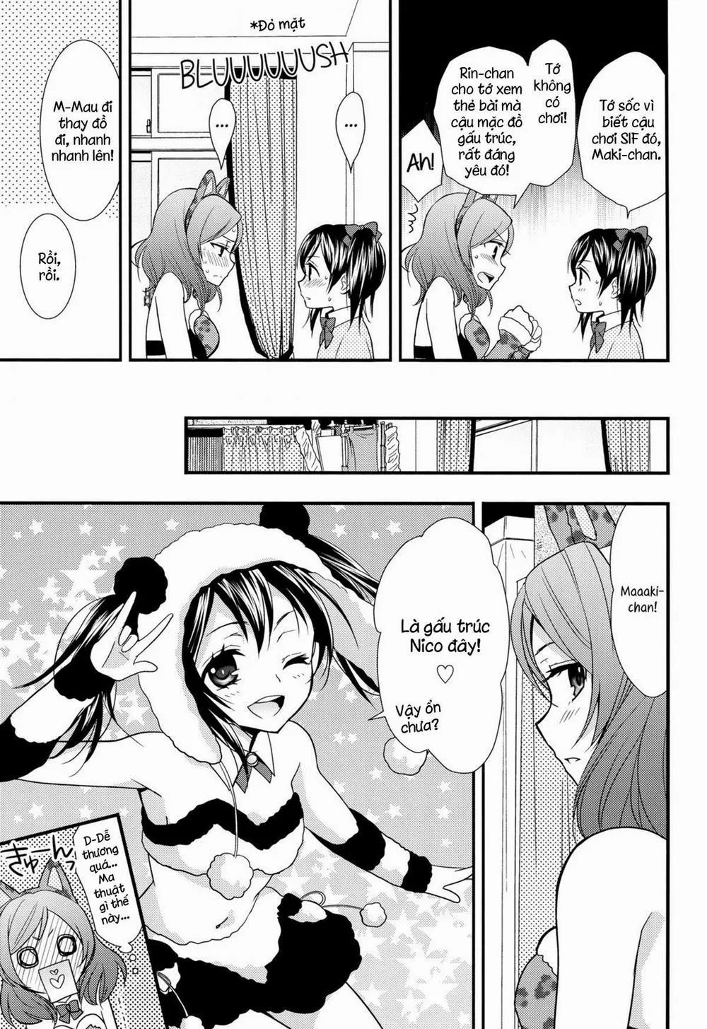 HentaiVN.net - Ảnh 10 - NicoMaki! HUG! (Love Live!) - Chap 1