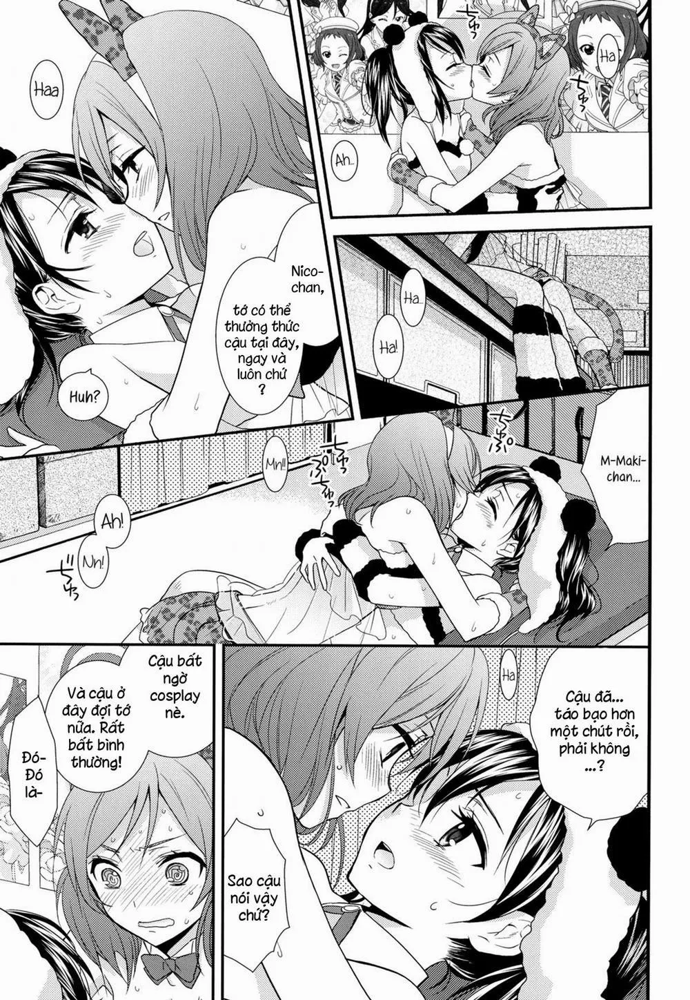 HentaiVN.net - Ảnh 14 - NicoMaki! HUG! (Love Live!) - Chap 1