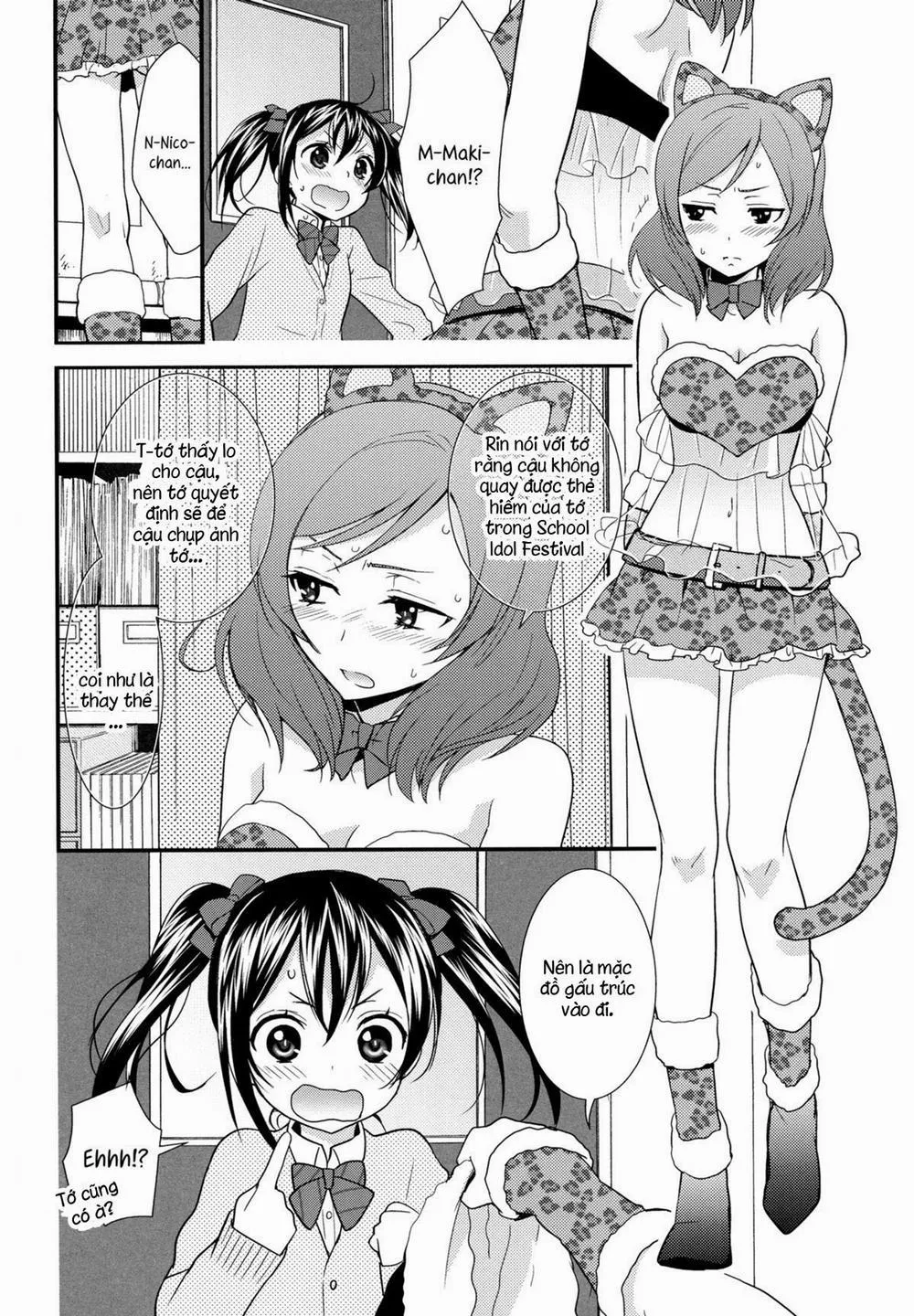 HentaiVN.net - Ảnh 9 - NicoMaki! HUG! (Love Live!) - Chap 1
