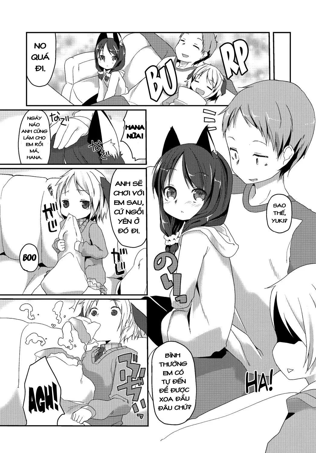 HentaiVN.net - Ảnh 5 - Reward Cat Punish Dog [Gohoubi Neko-san Oshioki Inu-san] - Chap 1