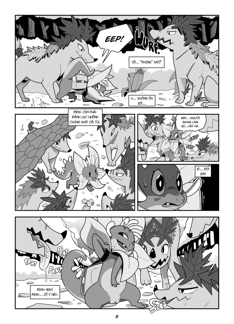 HentaiVN.net - Ảnh 8 - Nymlus in Knotted Wood - Chap 1