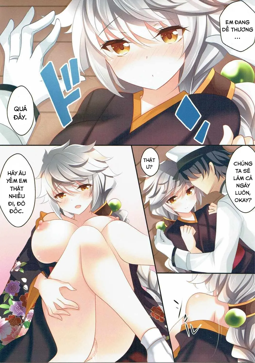 HentaiVN.net - Ảnh 8 - First Intercourse with Unryuu (Kantai Collection -KanColle-) [Unryuu to Himehajime] - Chap 1
