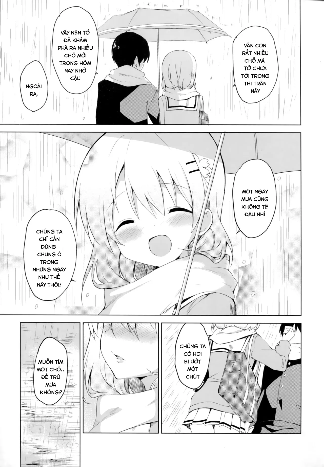HentaiVN.net - Ảnh 7 - Gochisou wa Kokoa desu ka? (Gochuumon wa Usagi desu ka?) - Chap 1