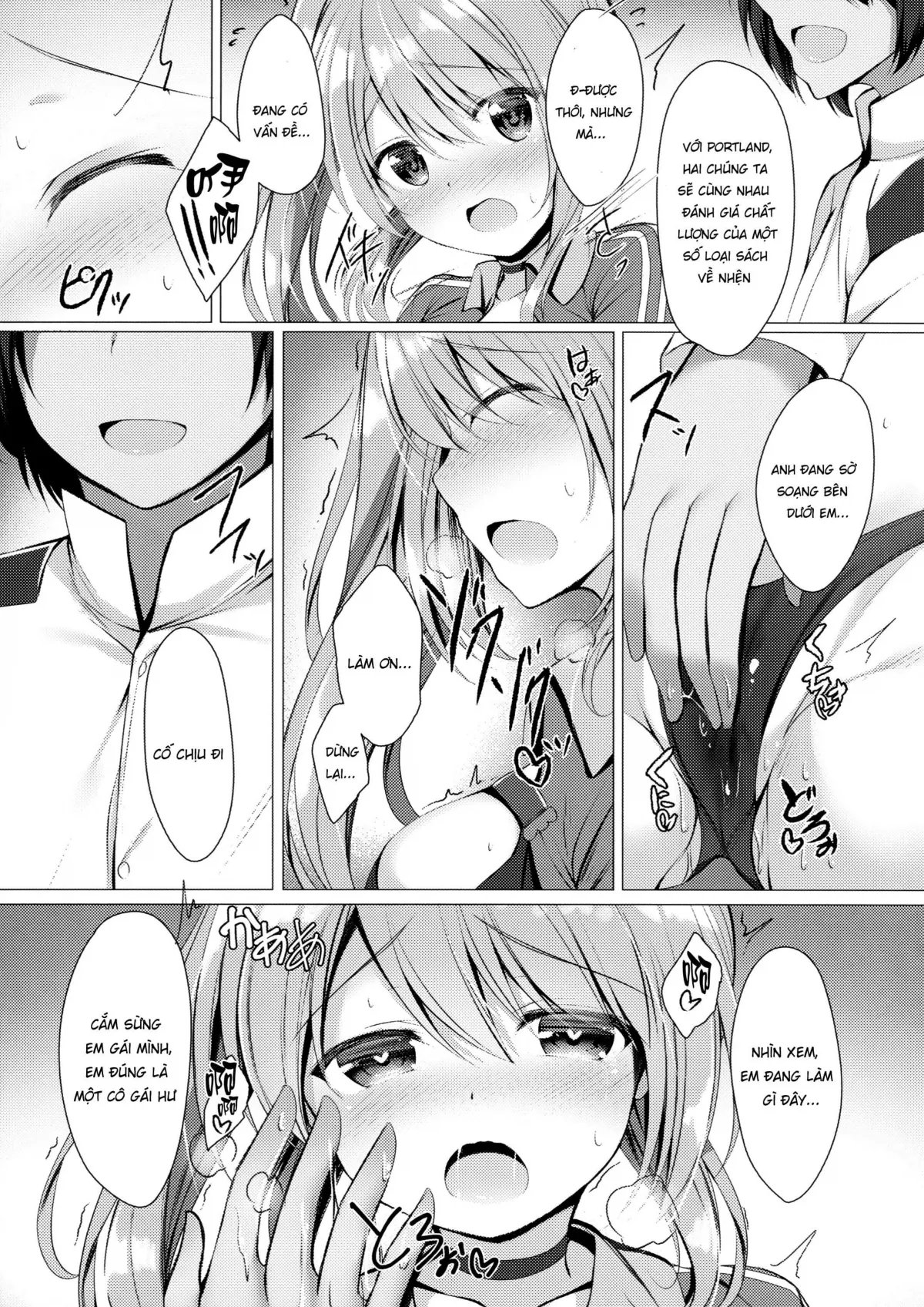 HentaiVN.net - Ảnh 8 - Portland to ○○○ na Kanshoukai. (Azur Lane) [ポートランドと○○○な鑑賞会。 (アズールレーン)] - Chap 1
