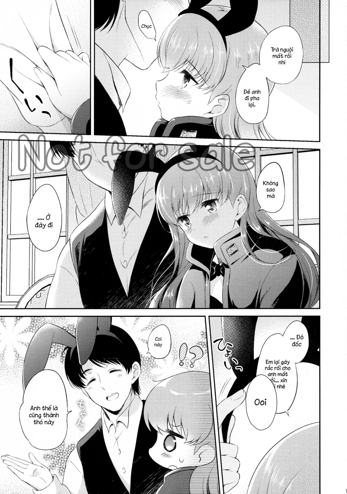 HentaiVN.net - Ảnh 14 - Koisuru Usagi (Kantai Collection) - Chap 1
