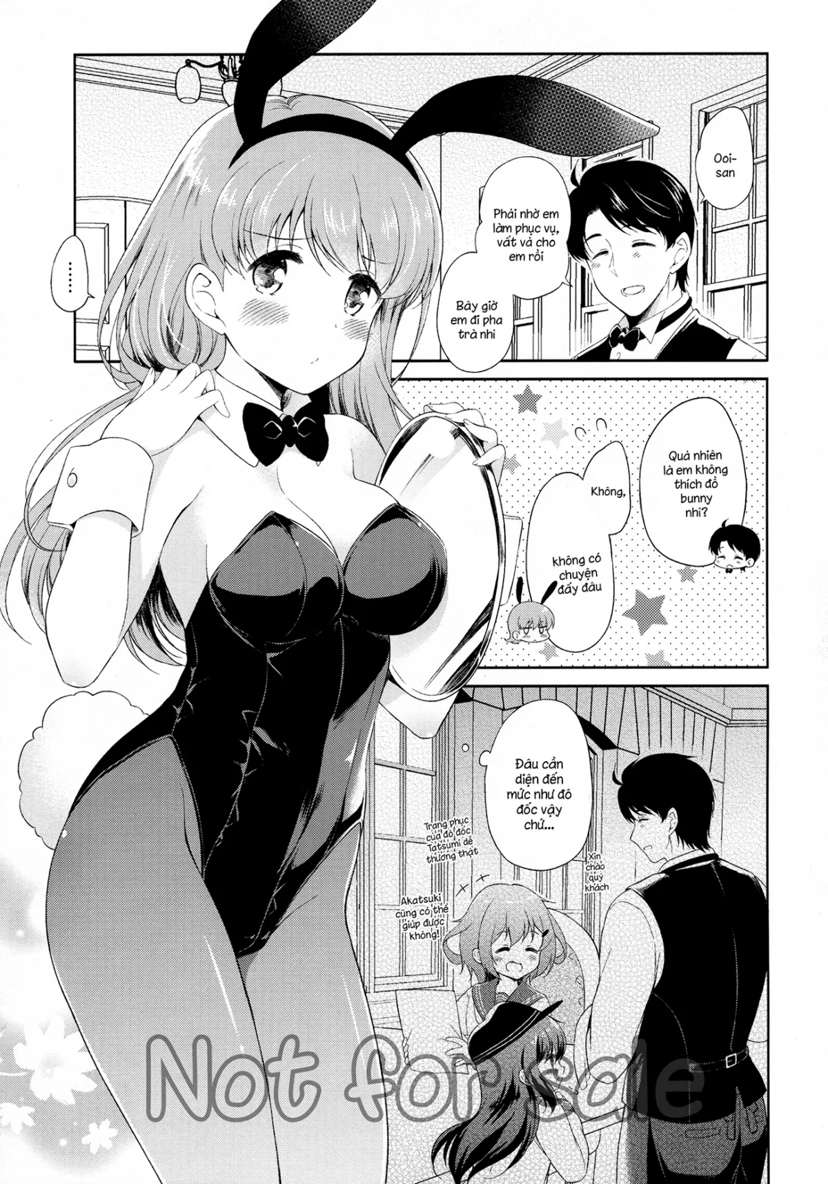 HentaiVN.net - Ảnh 4 - Koisuru Usagi (Kantai Collection) - Chap 1