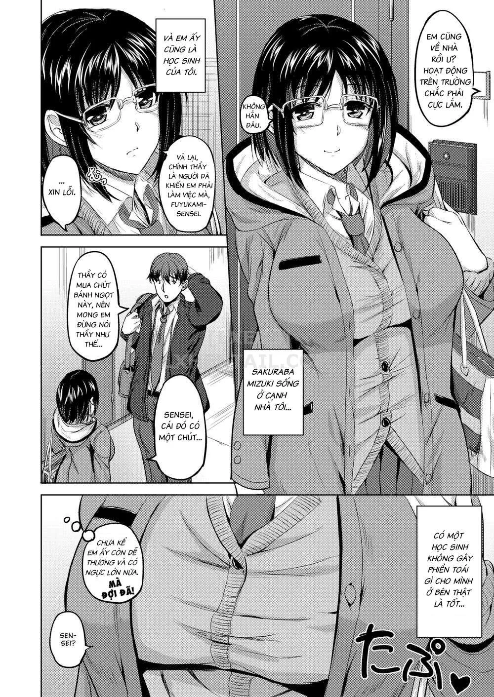 HentaiVN.net - Ảnh 3 - His Student’s Unknown Secret [Comic Kairakuten BEAST 2019-12] - Chap 1