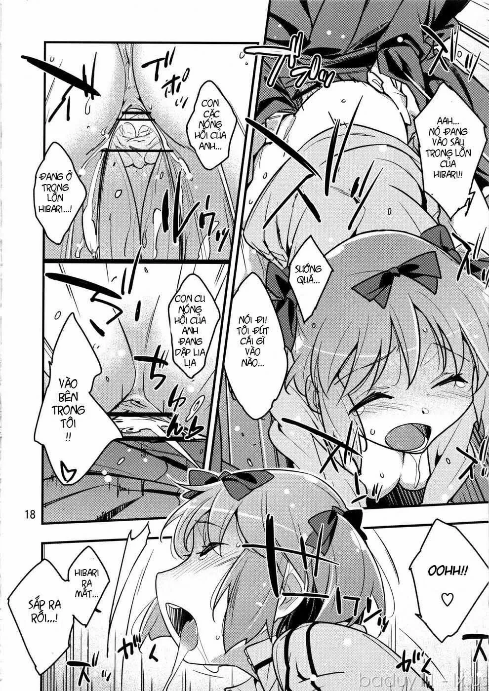 HentaiVN.net - Ảnh 16 - Hibari-chan no Usui Hon (Senran Kagura) - Chap 1