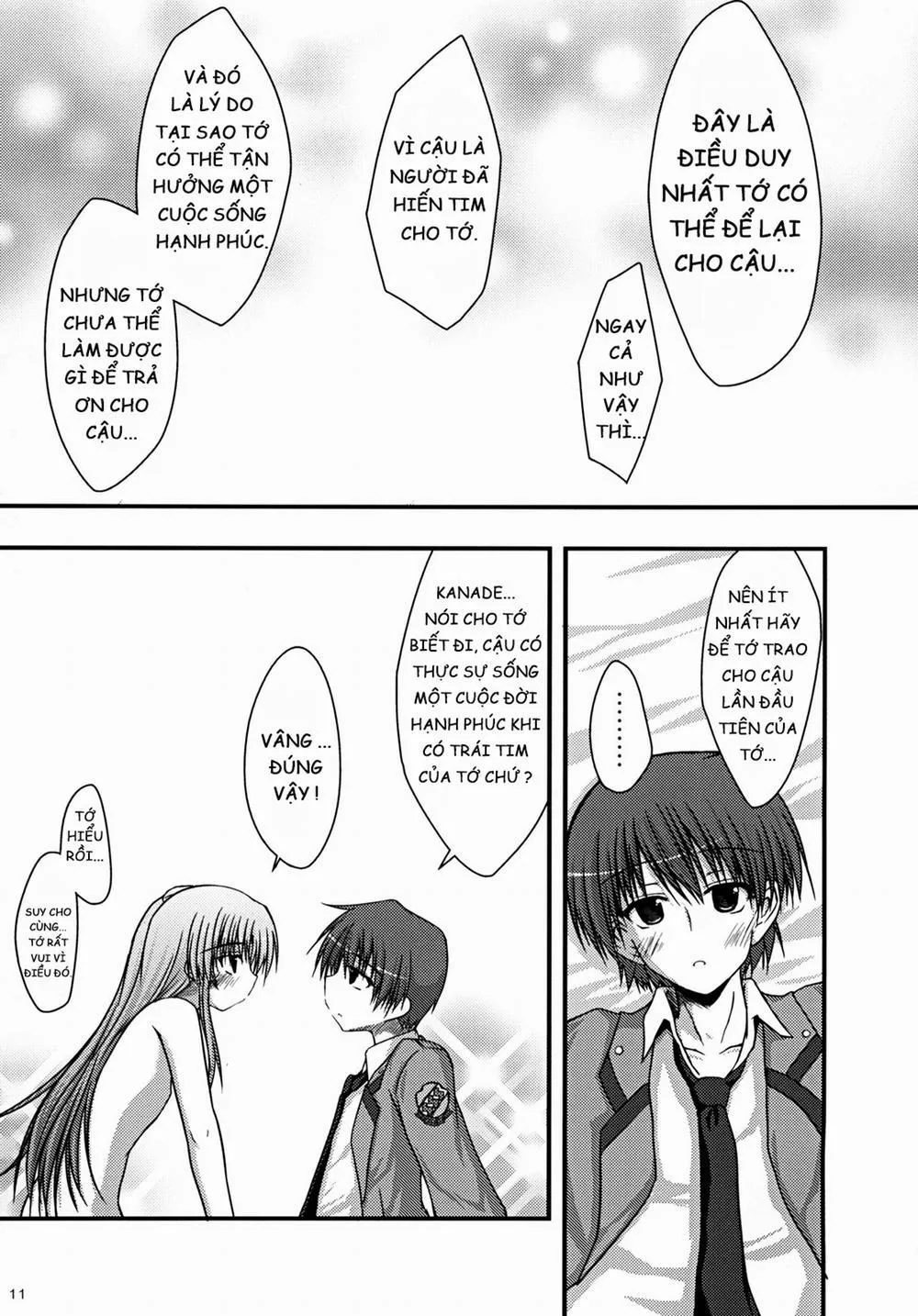 HentaiVN.net - Ảnh 10 - Kasumisou (Angel Beats!) - Chap 1