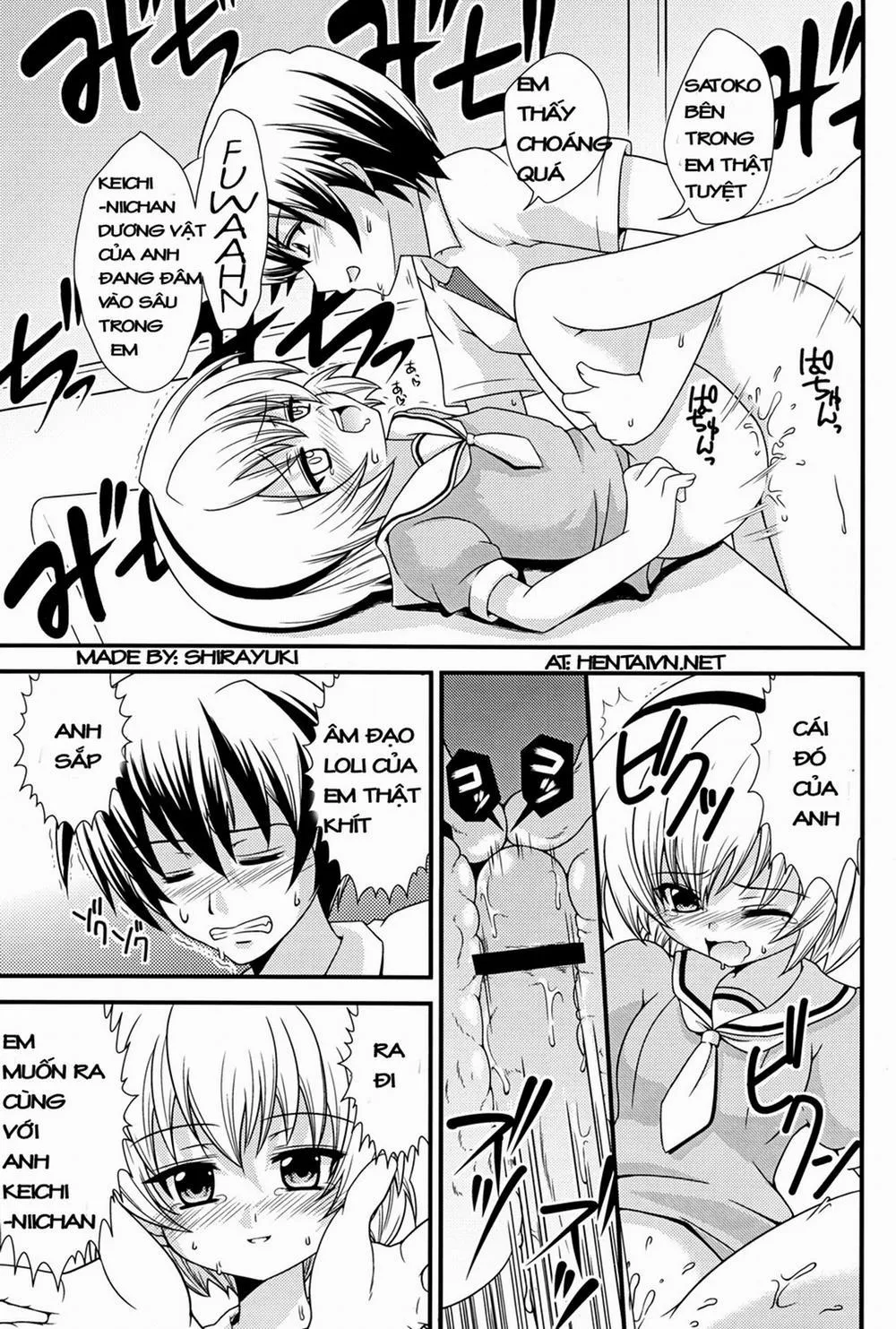 HentaiVN.net - Ảnh 10 - Matsutte Asobo (Higurashi no Naku Koro ni) - Chap 1