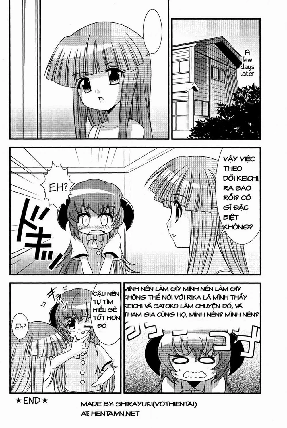HentaiVN.net - Ảnh 21 - Matsutte Asobo (Higurashi no Naku Koro ni) - Chap 1