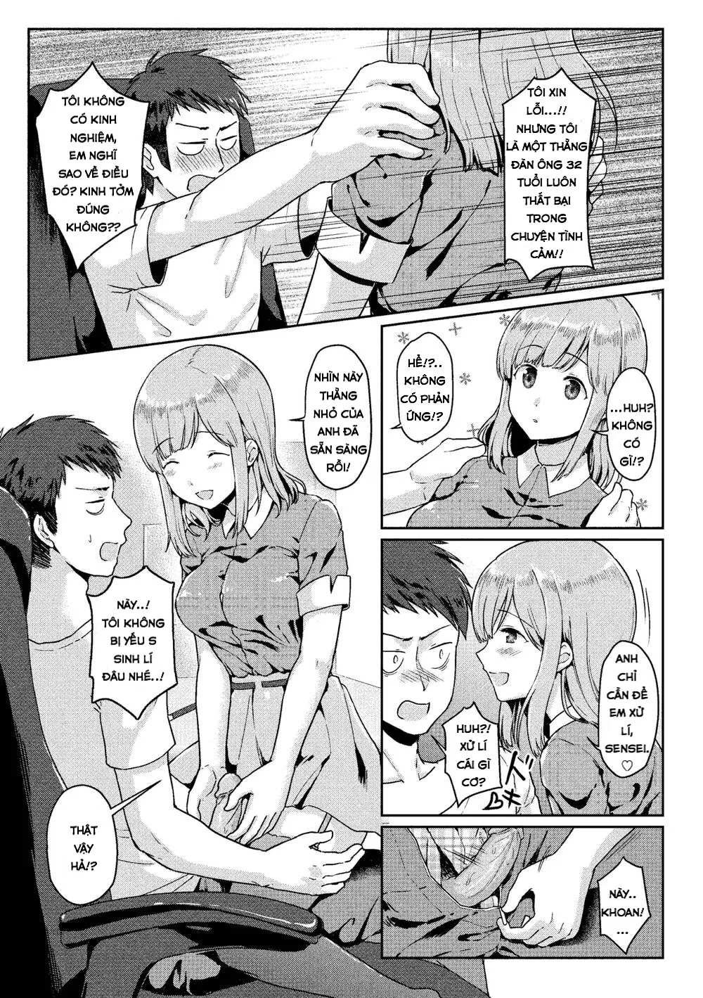 HentaiVN.net - Ảnh 6 - Sensei, em không đủ tốt? [Sensei, Am I Not Good Enough?] - Chap 1